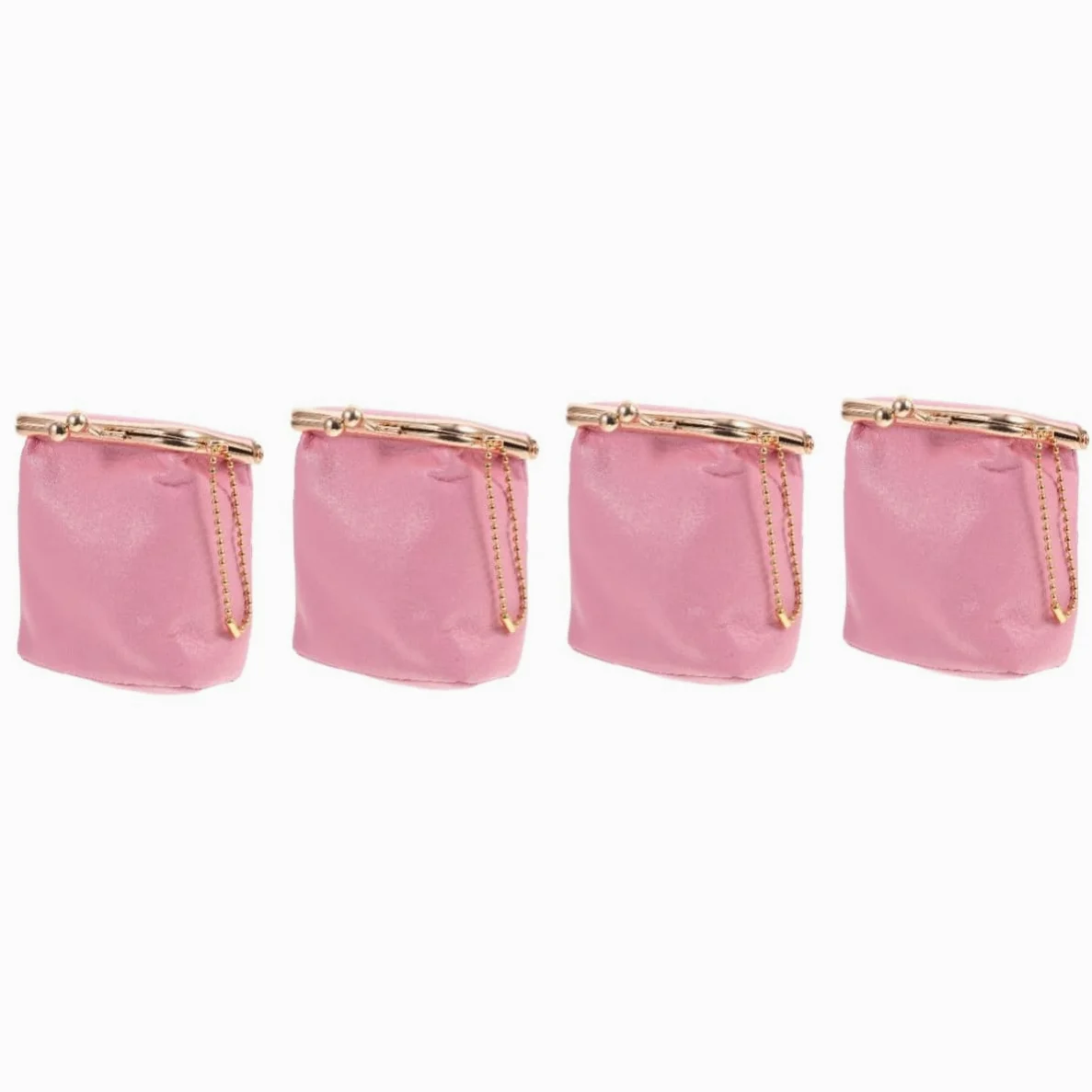 Ipetboom 4pezzi Portacipria Per Rossetto Contenitore Compatto Con Chiusura Per Borsa Organizer Cosmetici Per Viaggi e Occasioni Speciali