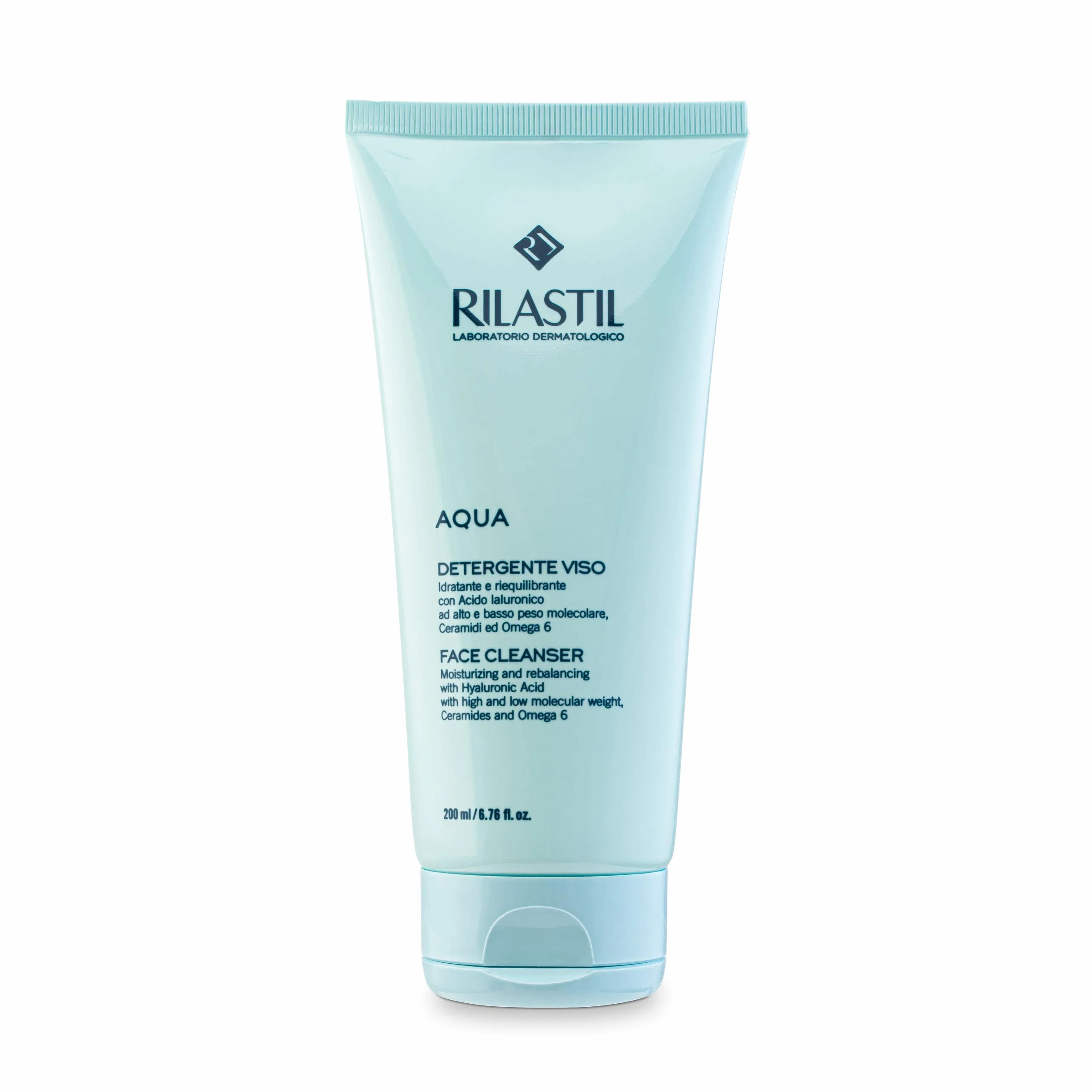 Rilastil Gel Detergente Viso Aqua, 200 ml