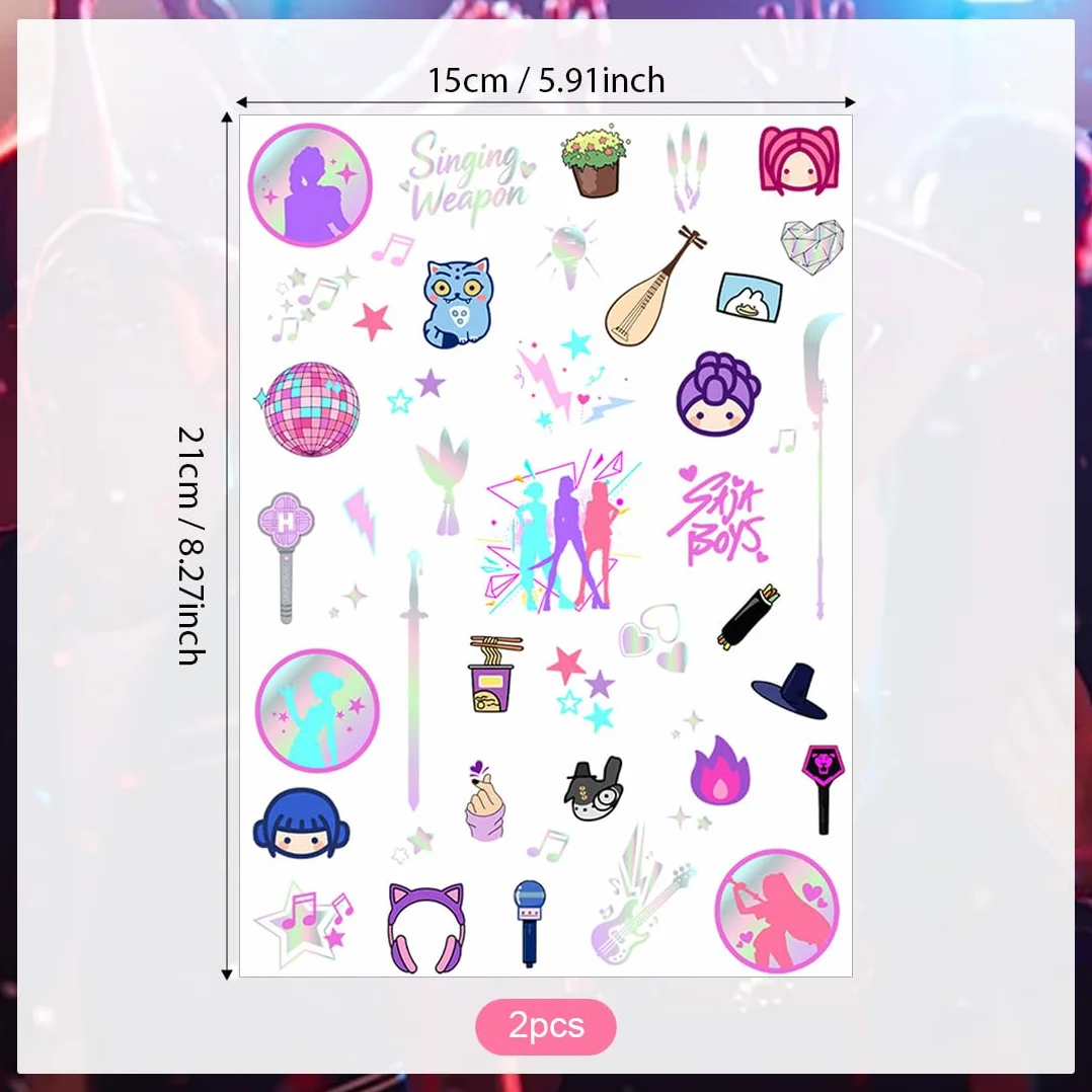 2 Tatuaggi Temporanei K Pop Compleanno K Pop Gadget Tatuaggi Temporanei Bambina K Pop Stickers Compleanno K Pop Giochi K Pop Tatuaggi Bambina K Pop