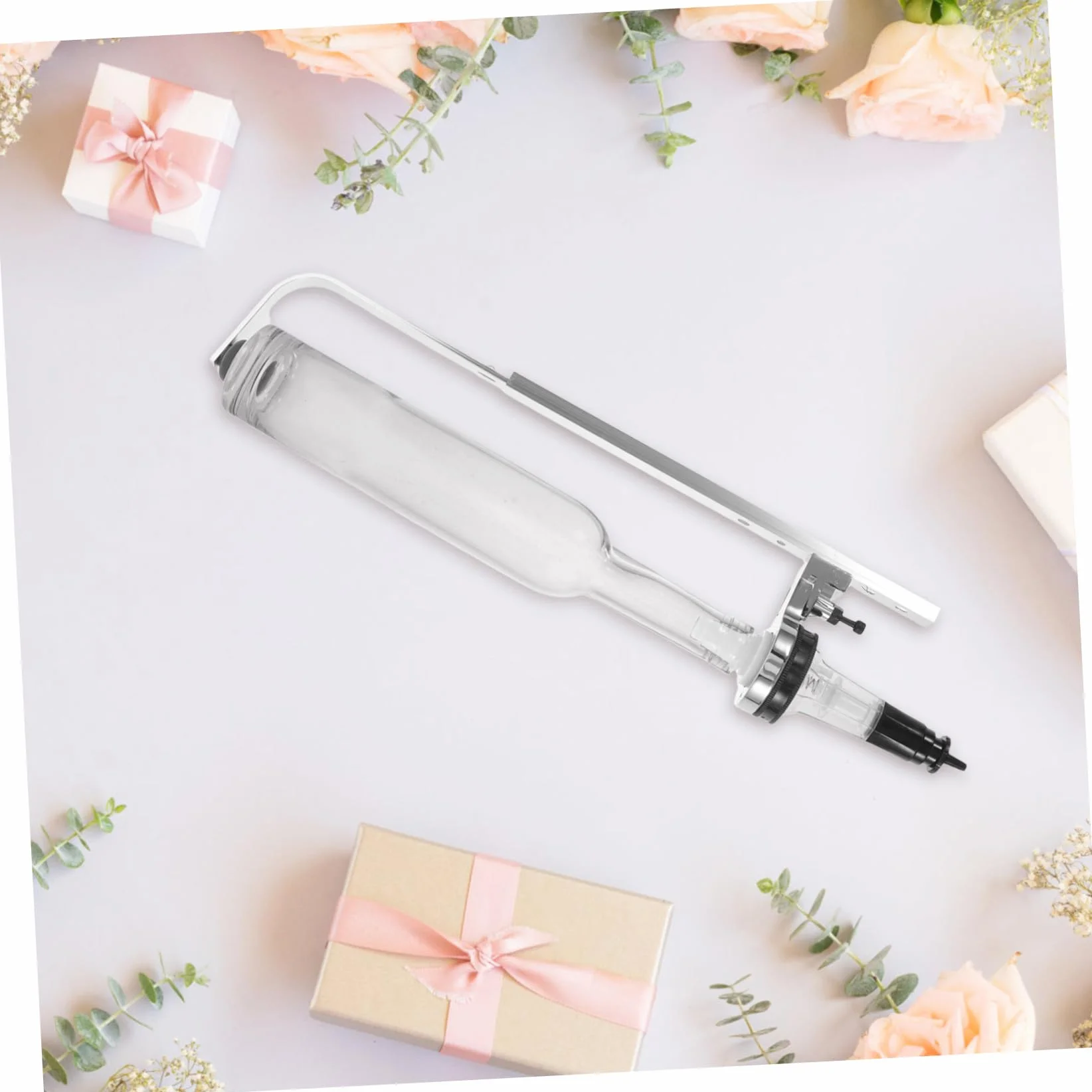 Happyyami Kit Strumenti per Ricarica Profumo Pompa in Vetro 400 Ml, Accessori per Distribuzione Profumo in Spazi Commerciali e Viaggi, Soluzione per Controllo Dosaggio Liquido