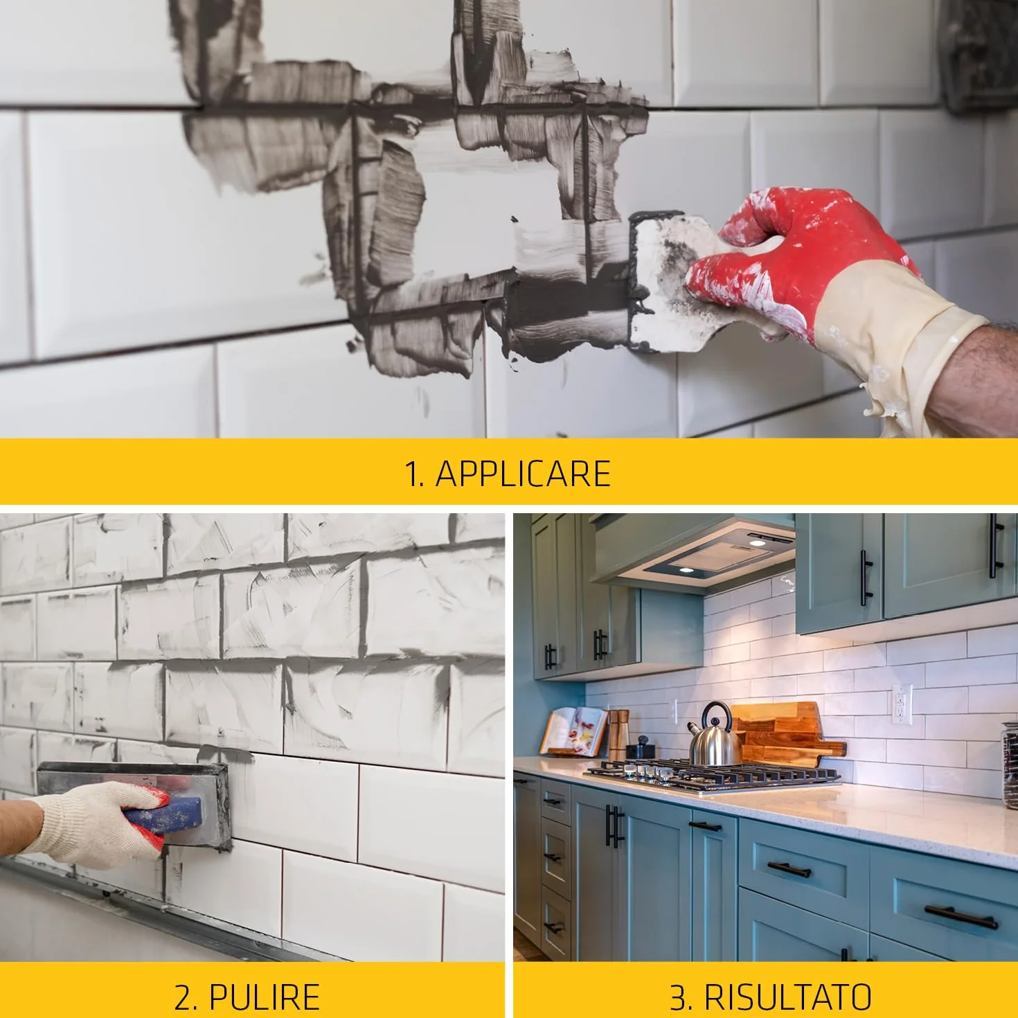 Sika SikaCeram CleanGrout Stucco per fughe Bianco 5kg