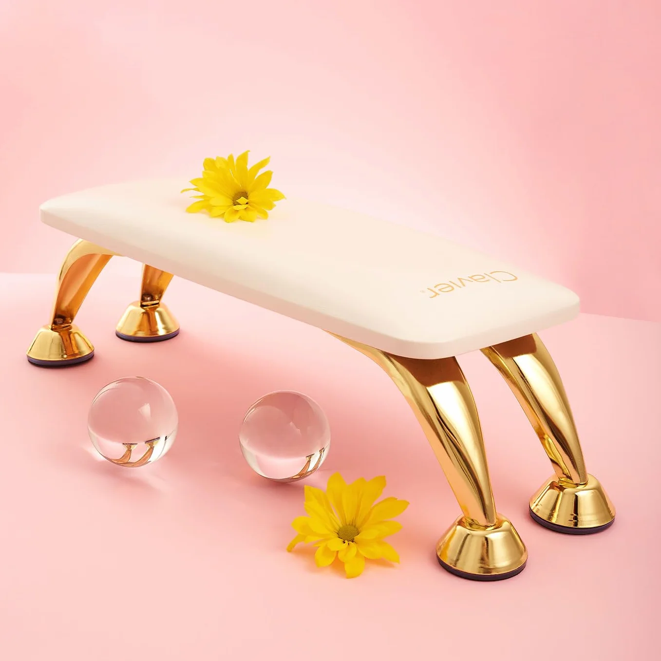 Clavier Poggiamano Per Unghie,Poggia Mani x Unghie,Cuscini Per Braccioli, Poggia Mani Estetista, Poggiamano Per Manicure, Poggiamano (BIANCO)