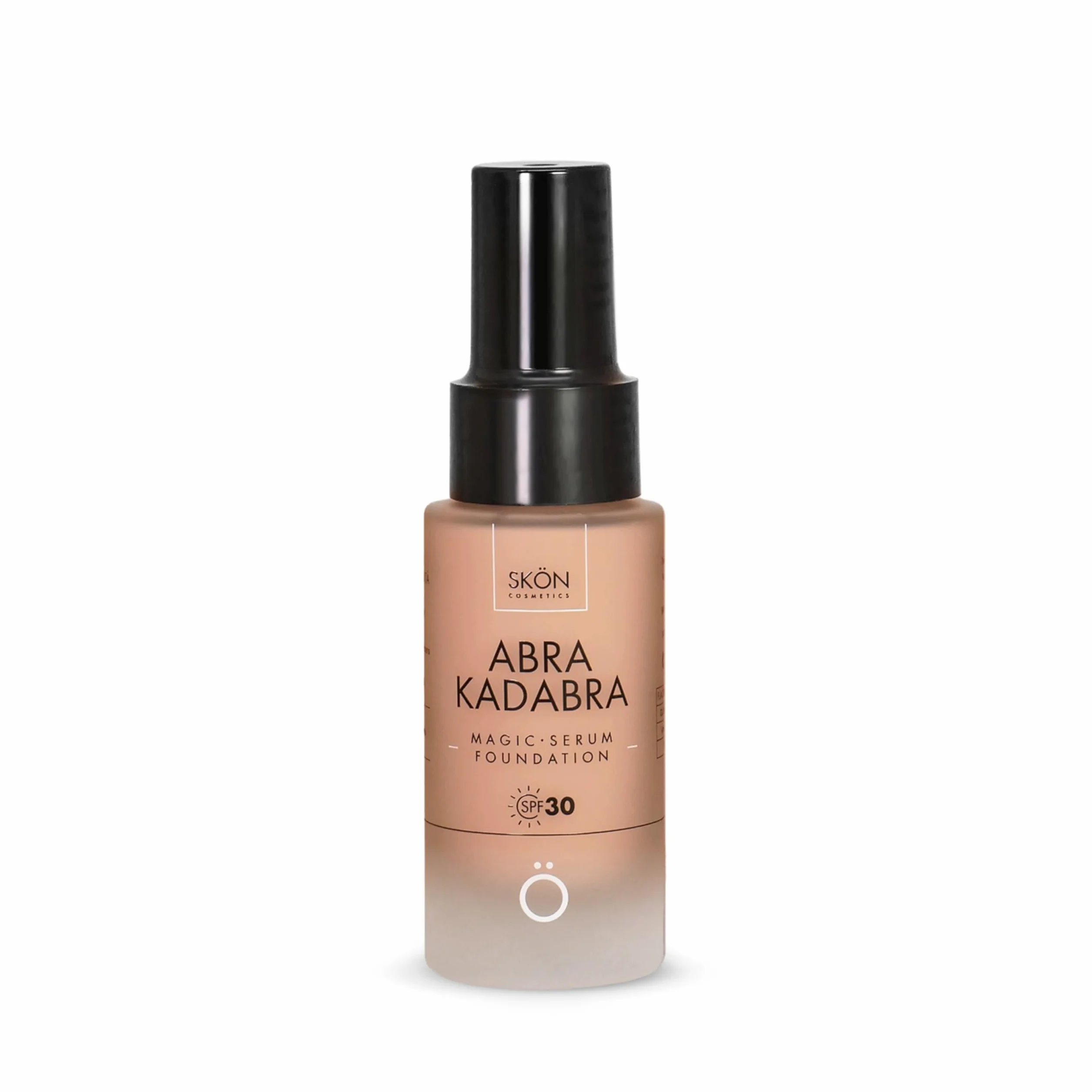 Skön Abrakadabra Glow - Siero Fondotinta con Protezione Solare SPF30, Siero Viso Acido Ialuronico con Olio di Cocco e Vitamina E per Incarnato Uniforme e Luminoso - per Tutti i Tipi di Pelle, 30 ml