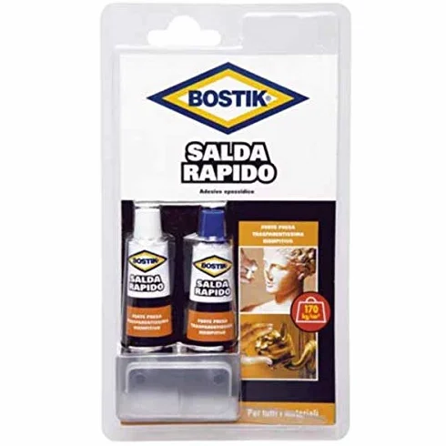 Bostik Adesivo Bicomponente Salda Rapido 34ml Resina Epossidica