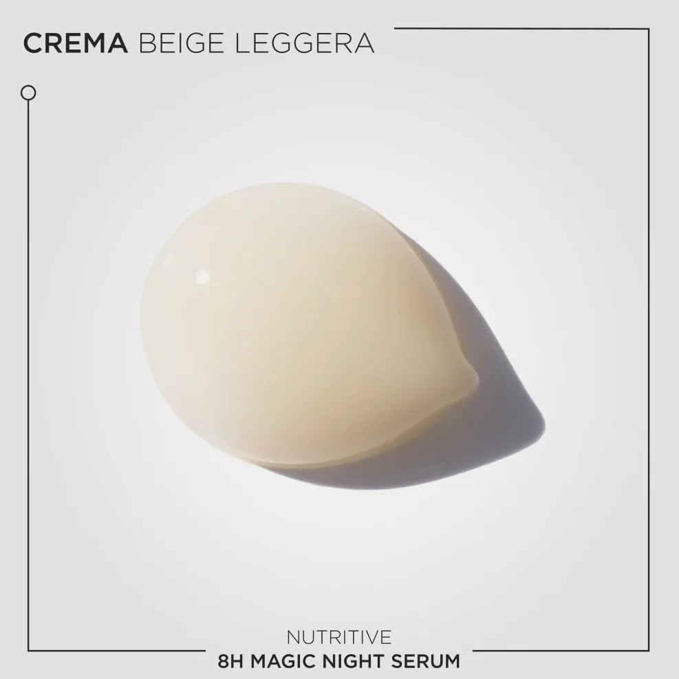 Kérastase, Nutritive, Siero Notturno Nutriente, Per Capelli Secchi, Azione Rivitalizzante, Con Proteine di Origine Vegetale e Niacinamide, Siero Notturno 8h Magic Night Serum