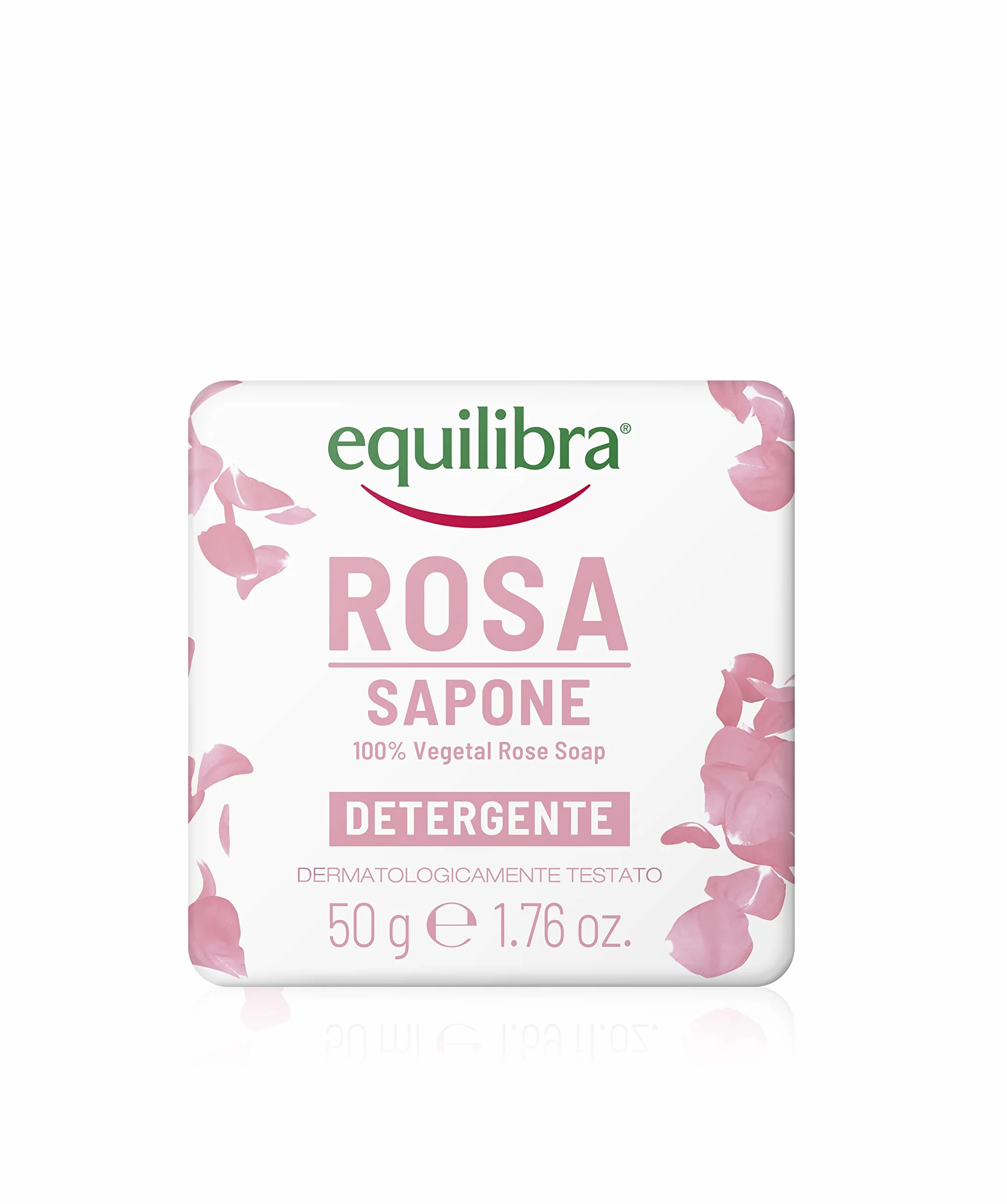 equilibra Viso, Kit Viso Rosa Ialuronica Idratante, Rosa Acqua Pura Rinfrescante, Rosa Sapone 100% Vegetale detergente, Rosa Ialuronica Crema Viso Idratante, Confezione Regalo
