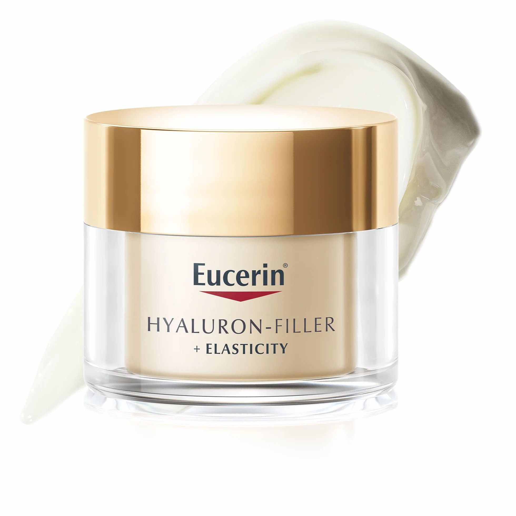 Eucerin Hyaluron-Filler + Elasticity Crema Giorno SPF 30 50 ml, Crema viso antimacchie e antirughe, Formula con Acido Ialuronico elasticizzante e Thiamidol per tutti i tipi di pelle