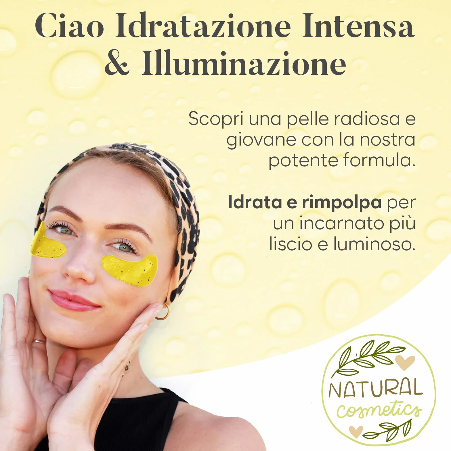 Patch Occhi Giorno e Notte, Maschera Occhi con Caffeina, Collagene e Acido Ialuronico, Patch Occhiaie e Borse, Maschera Occhiaie, Eye Mask per l'idratazione e Gonfiore (30 Paia)