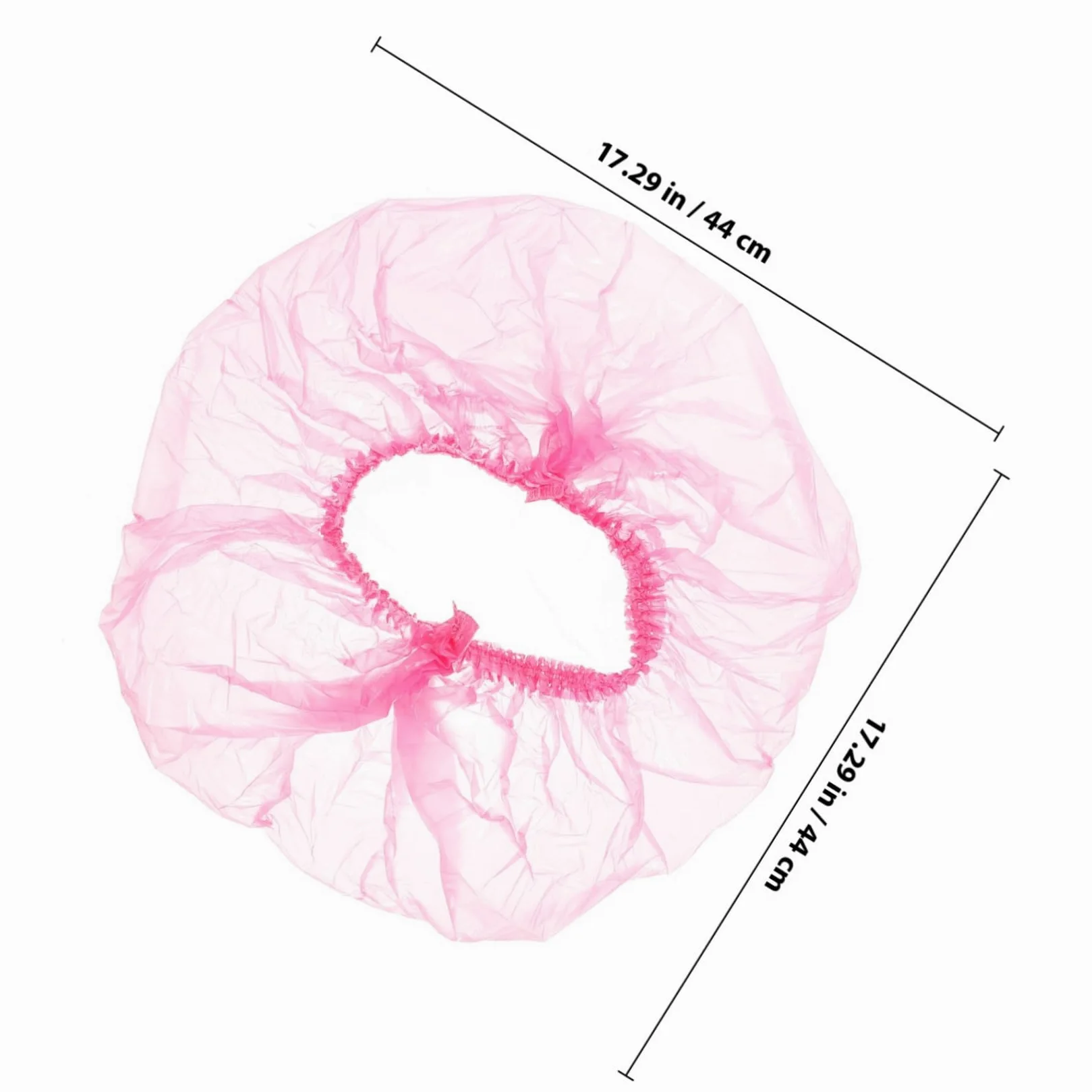 Veemoon Cuffie Da Doccia Donna Impermeabili Elastiche Grandi 44 Cm 500 Pezzi Protezione Chioma Lunghi Per Salone Hotel Casa