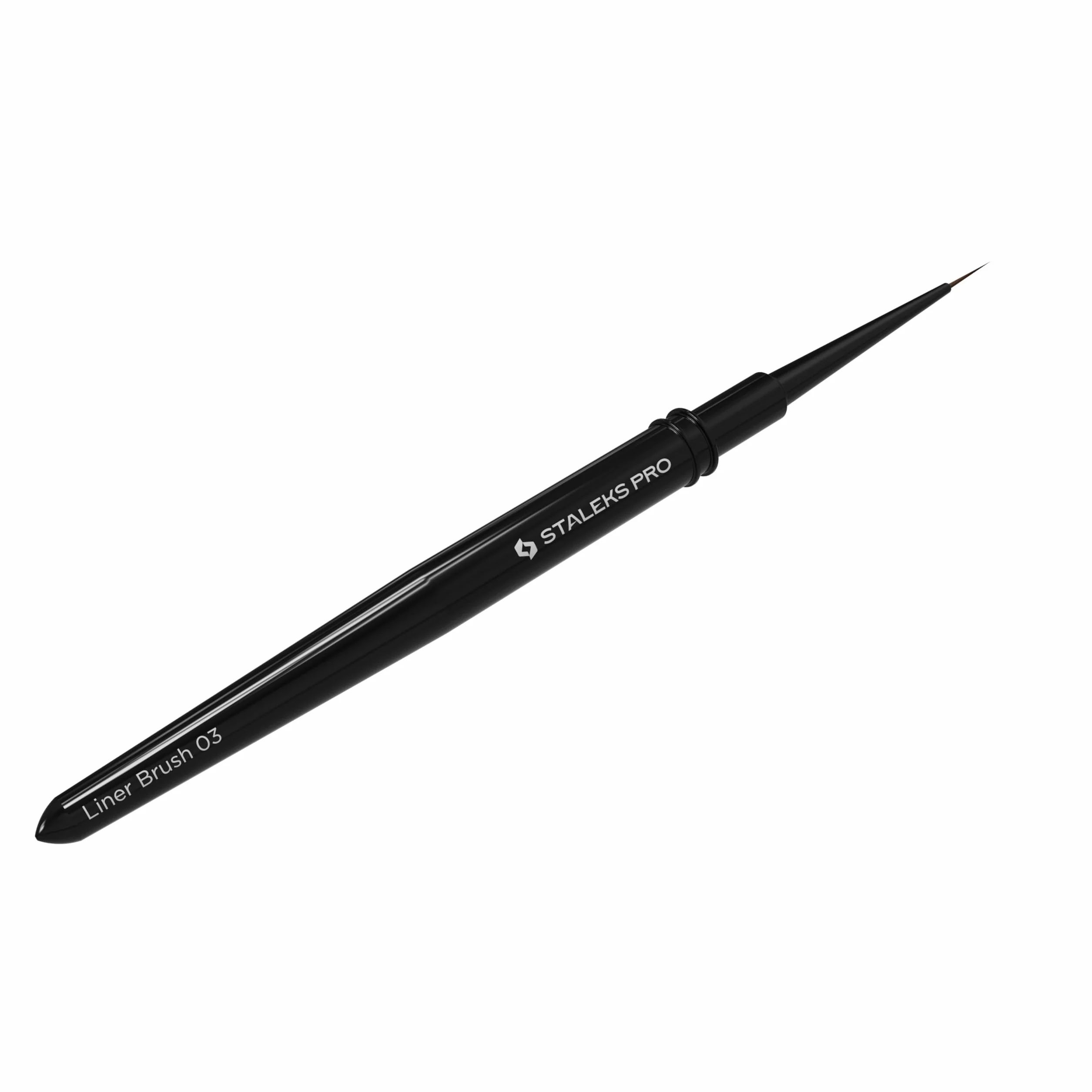STALEKS Pro by Natury Nails Pennello eyeliner Brush Liner 0,9 x 10 mm. Expert (NBE 03)