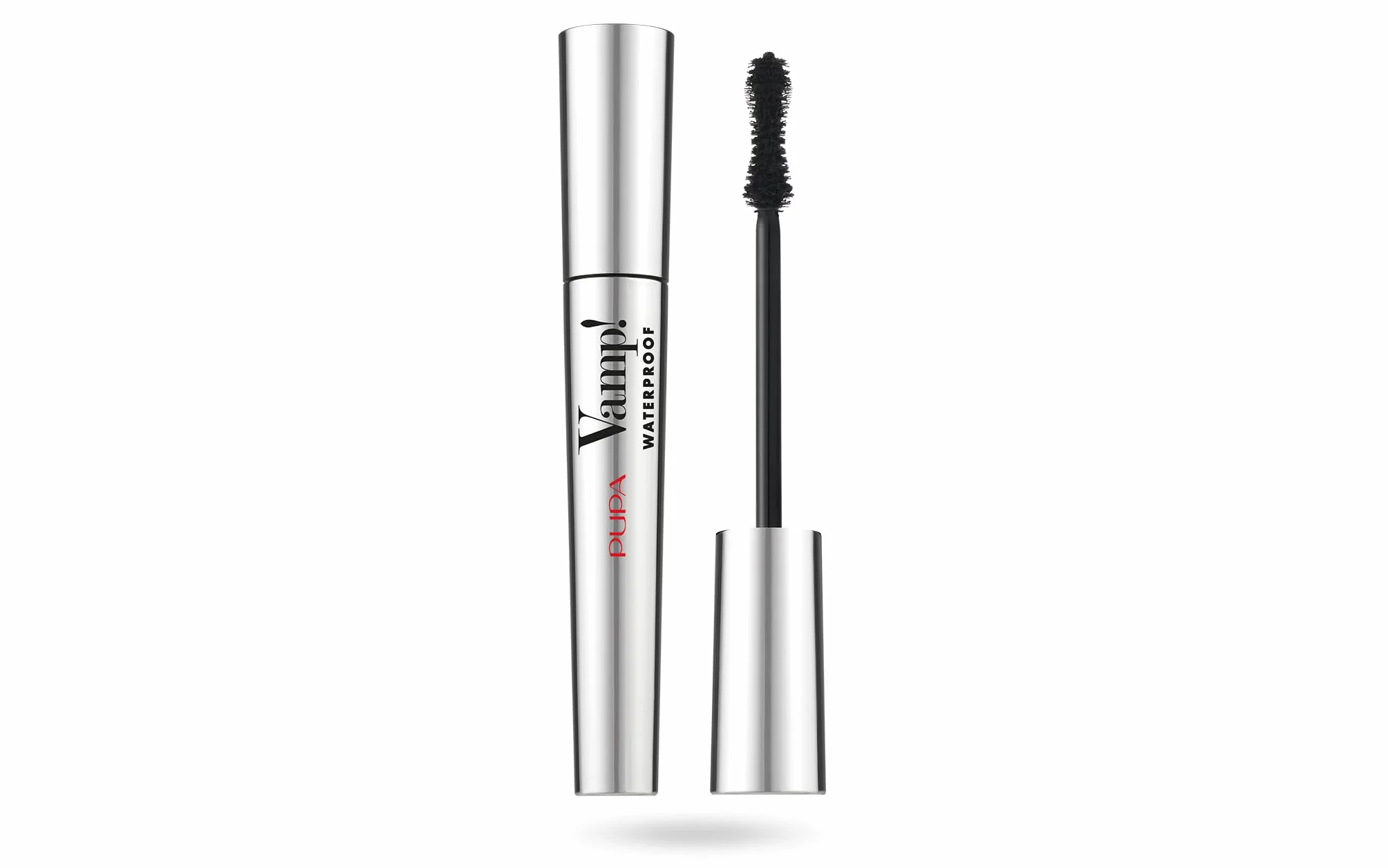 Pupa Mascara Vamp! Waterproof (Colore Extra Black) Effetto Volume rivoluzionario con Tenuta estrema all’Acqua - Adatto a Occhi sensibili e Lenti a contatto (9 ml)