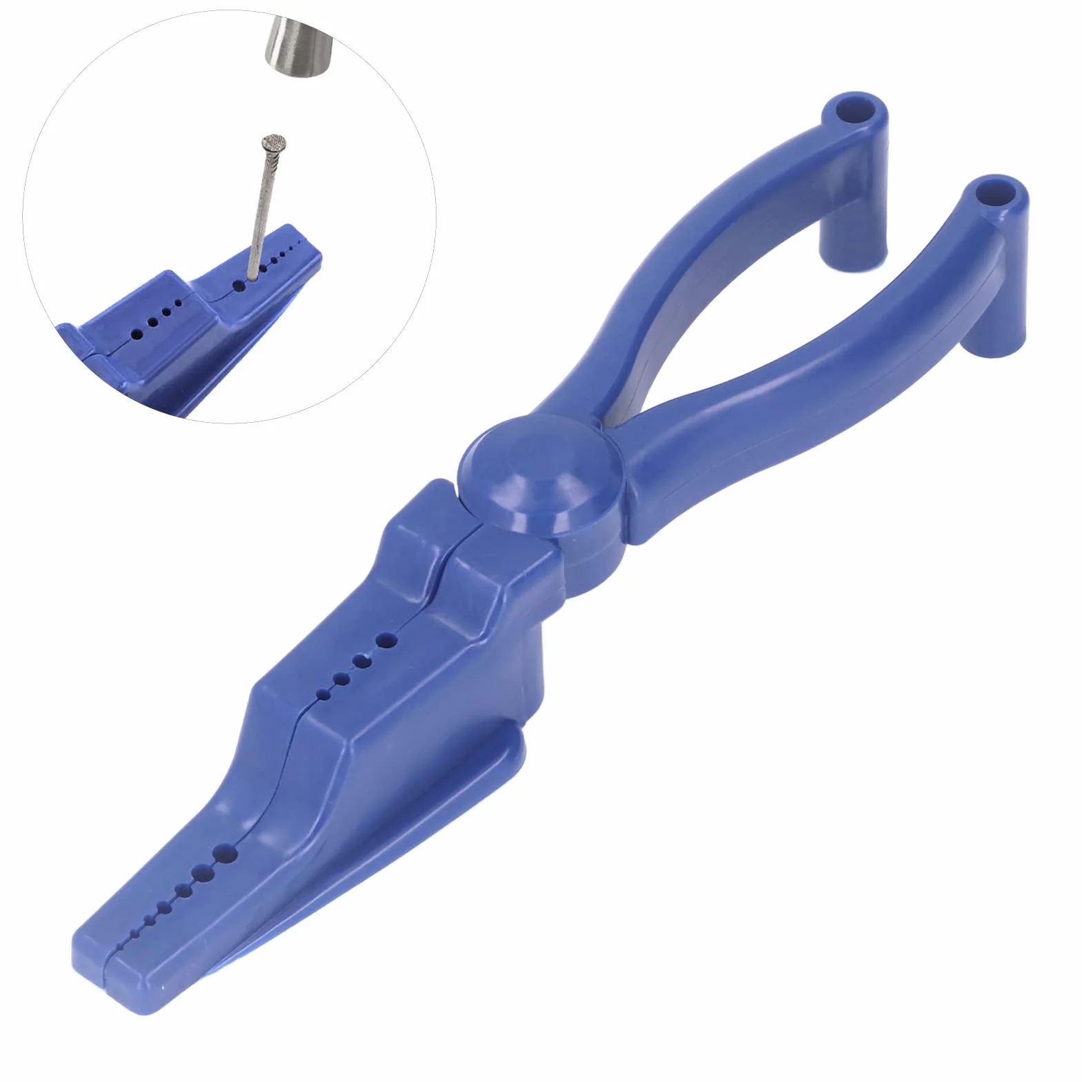 Supporto per inchiodare a martello, pinza per unghie, strumento manuale portatile in ABS