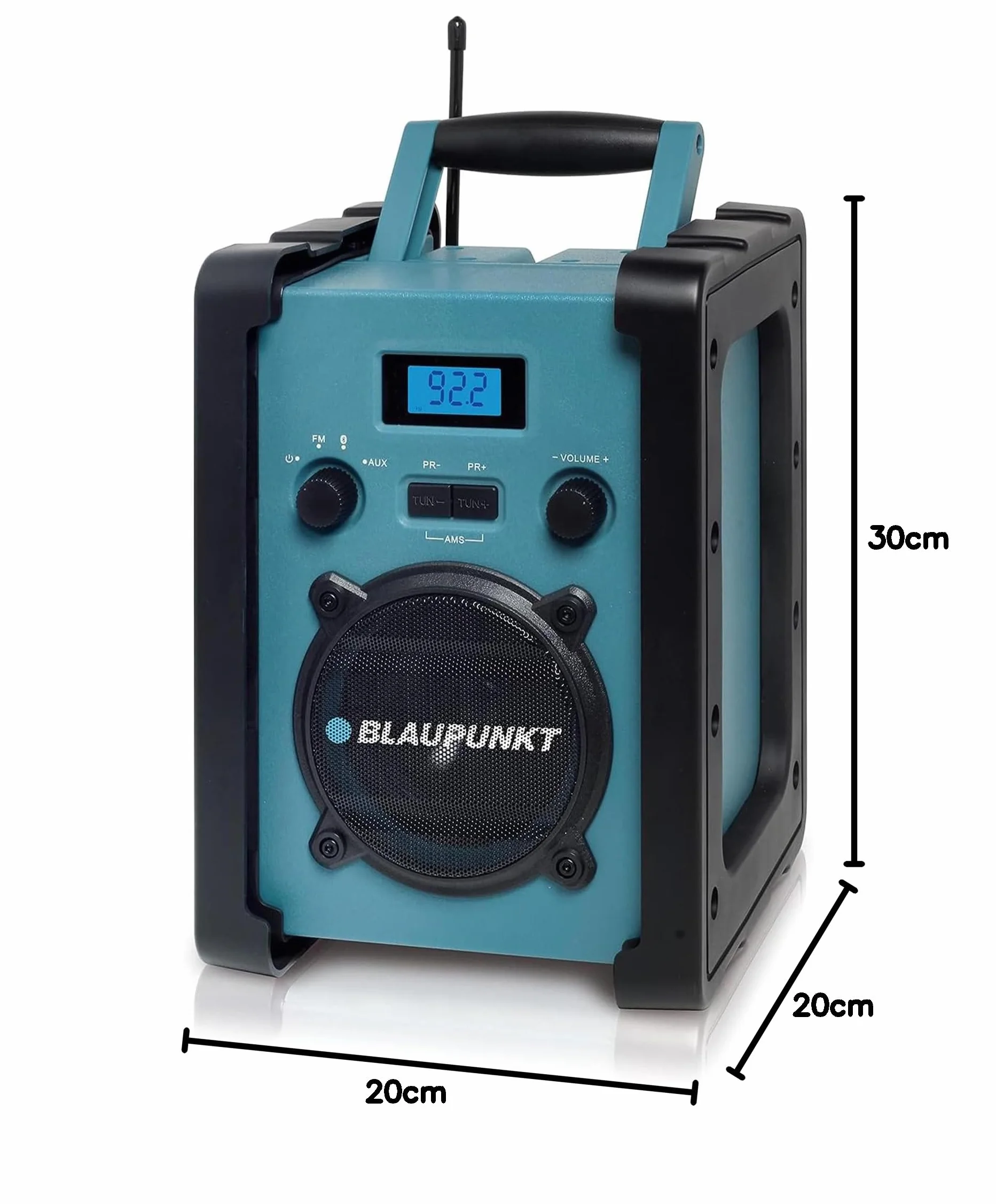 Blaupunkt BSR 30 Radio da Cantiere Bluetooth 5.3 Portatile 10W RMS IPX5