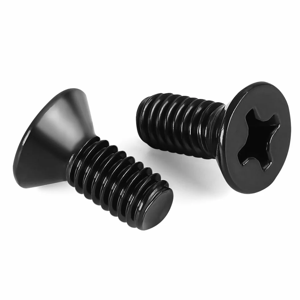 Dayalo Viti a testa svasata M4 x 10 mm in acciaio inox, 50 pezzi per mobili e legno