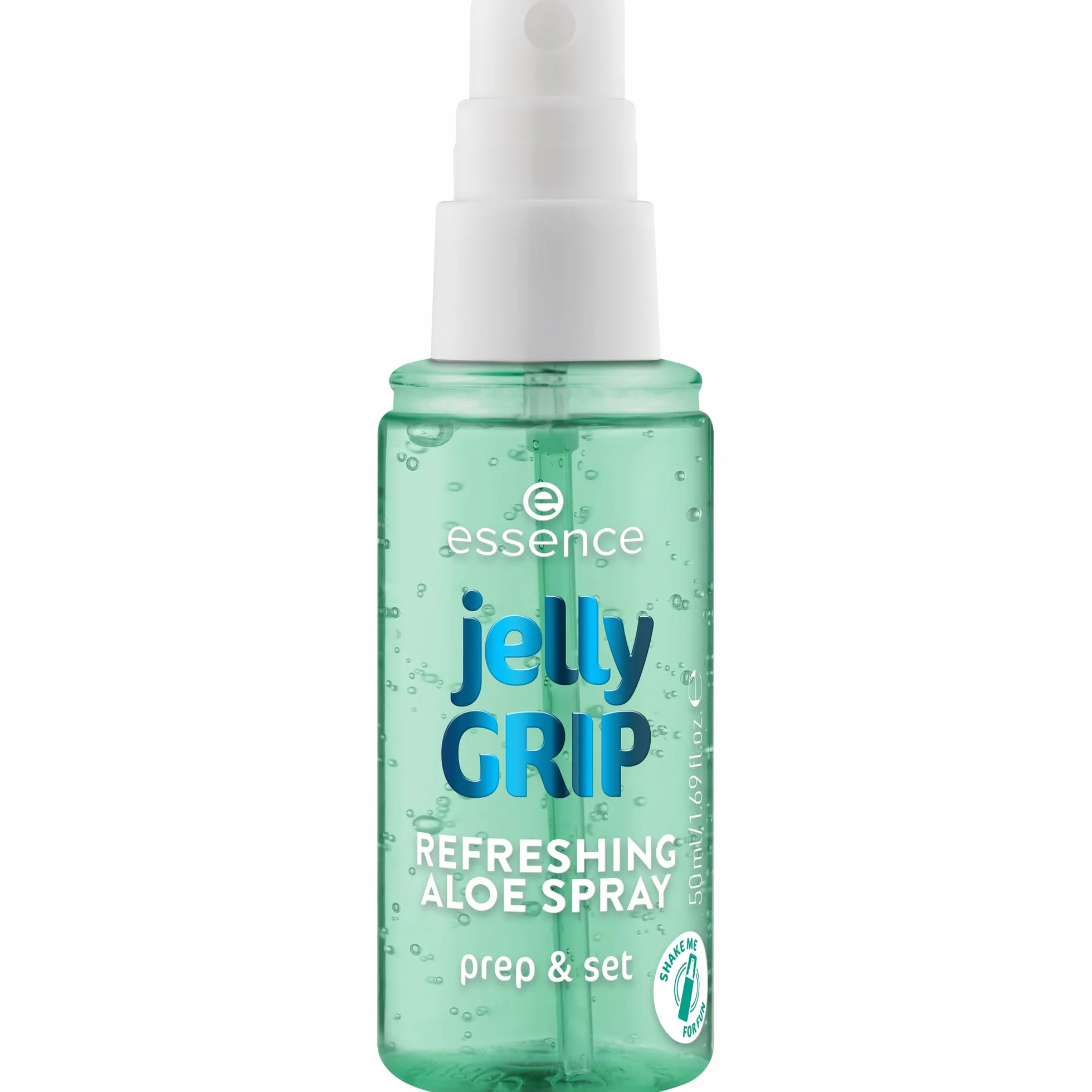 essence Jelly GRIP REFRESHING ALOE SPRAY, idratante, rinfrescante, rugiadosa (50ml)
