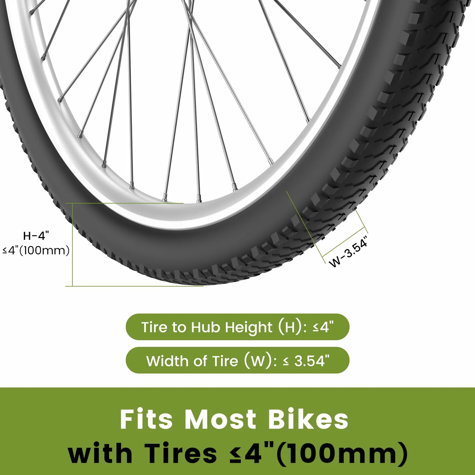 Housolution Supporto Girevole per Biciclette, Gancio da Parete Verticale, 66 Libbre, 2 Pezzi