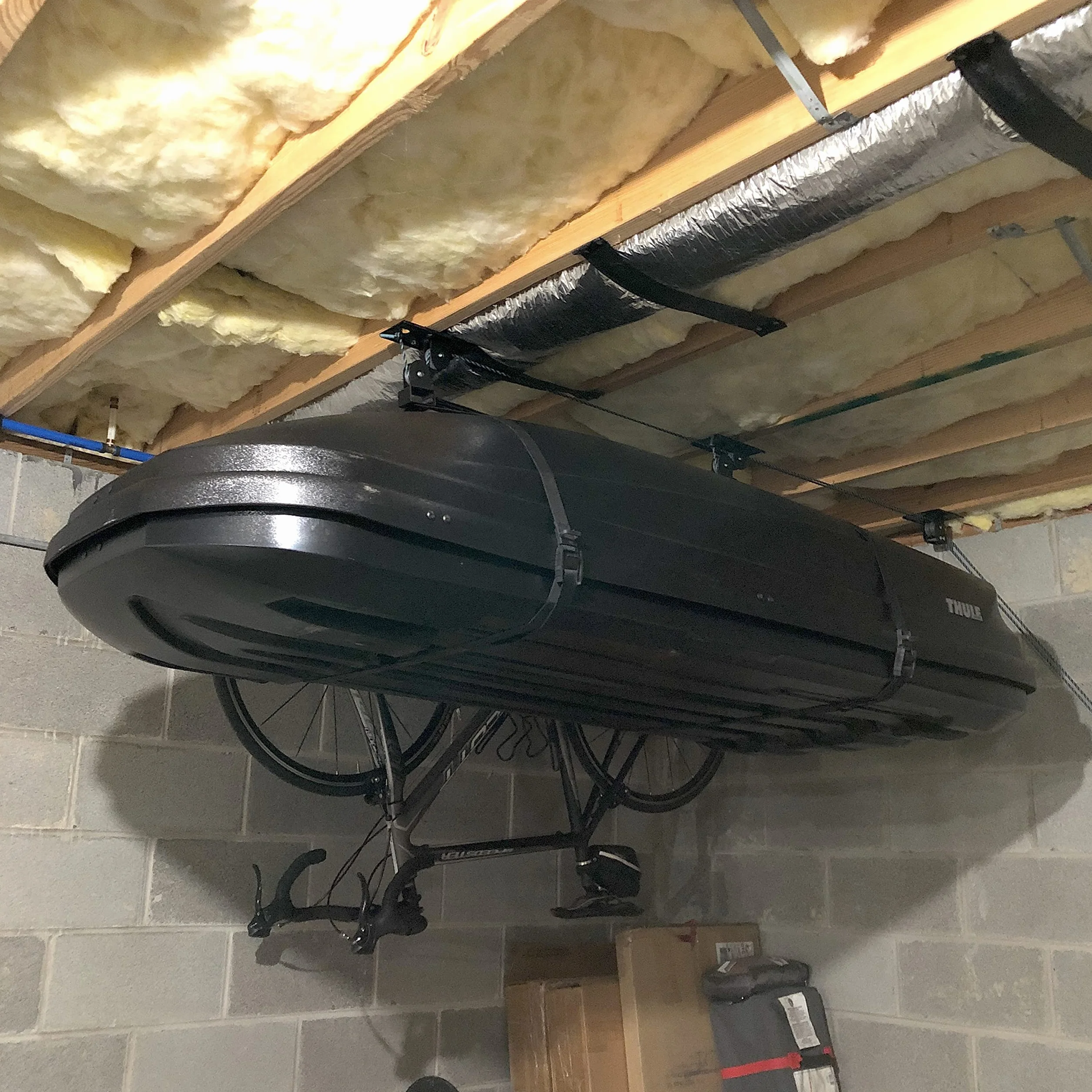 Teal Triangle Sollevatore a soffitto per box di carico 68 kg 2,4-3 m