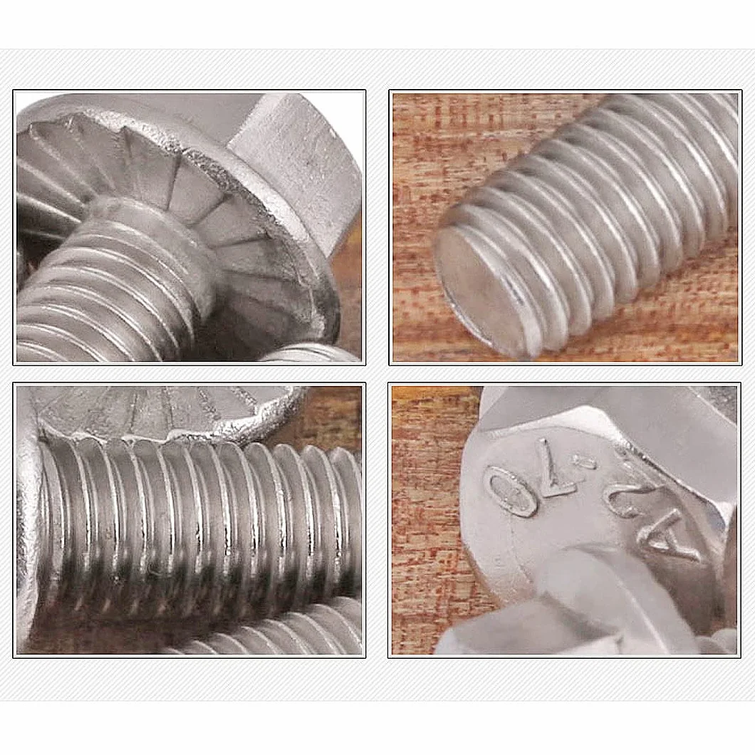 Bullone esagonale flangiato M5×25mm 20 pcs