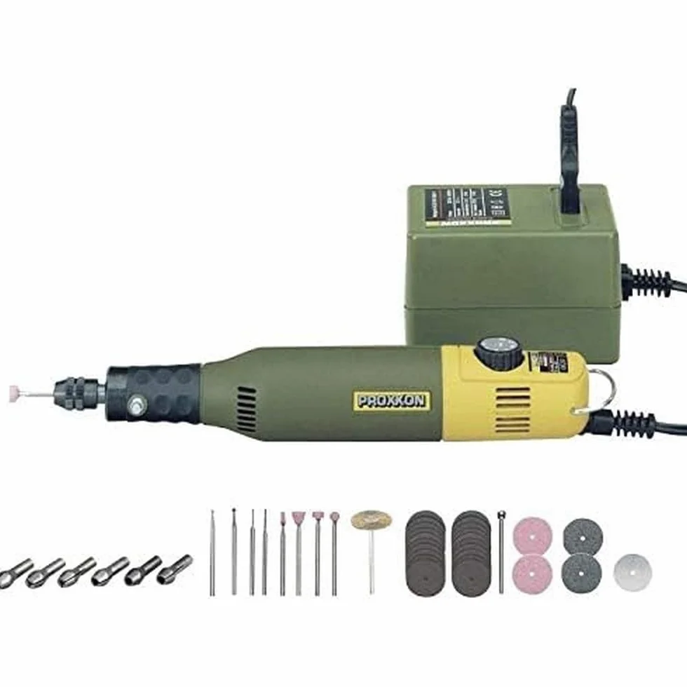 Proxxon 28515 MICROMOT 60/E Set do modelarstwa i grawerowania wiertarsko-frezarski