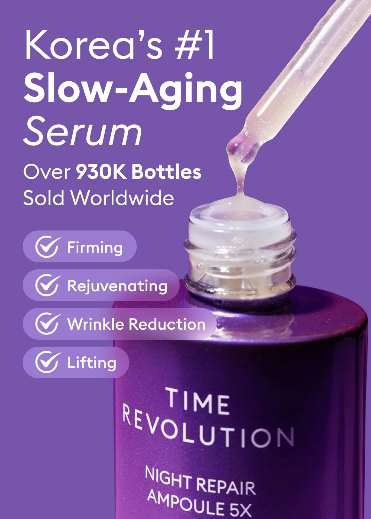 Missha Time Revolution Night Repair Ampoule 5x