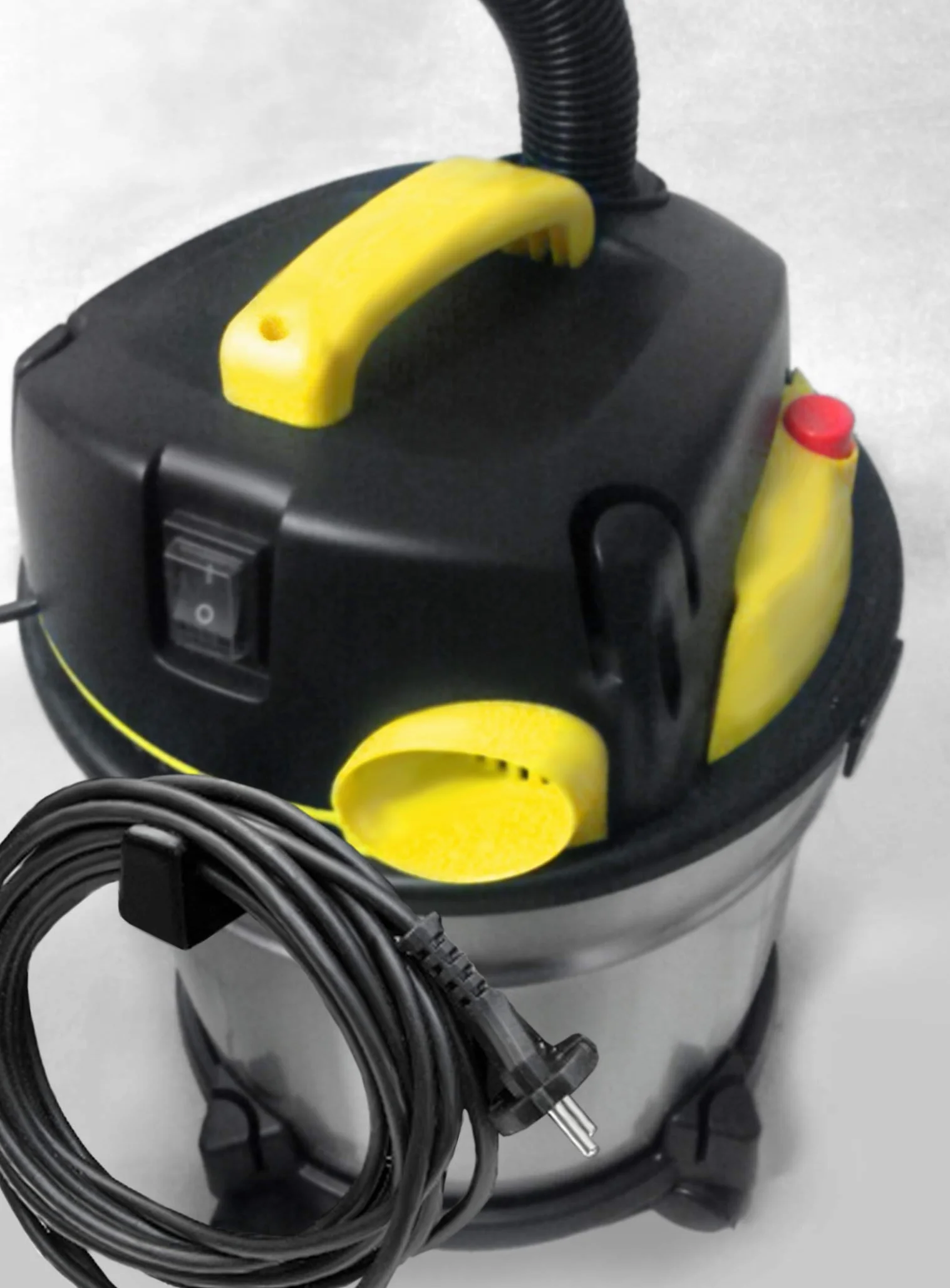 LAVOR VAC 20 S Aspiratore Solidi e Liquidi 20 l Serbatoio in Metallo 18 kPa 1200 Watt