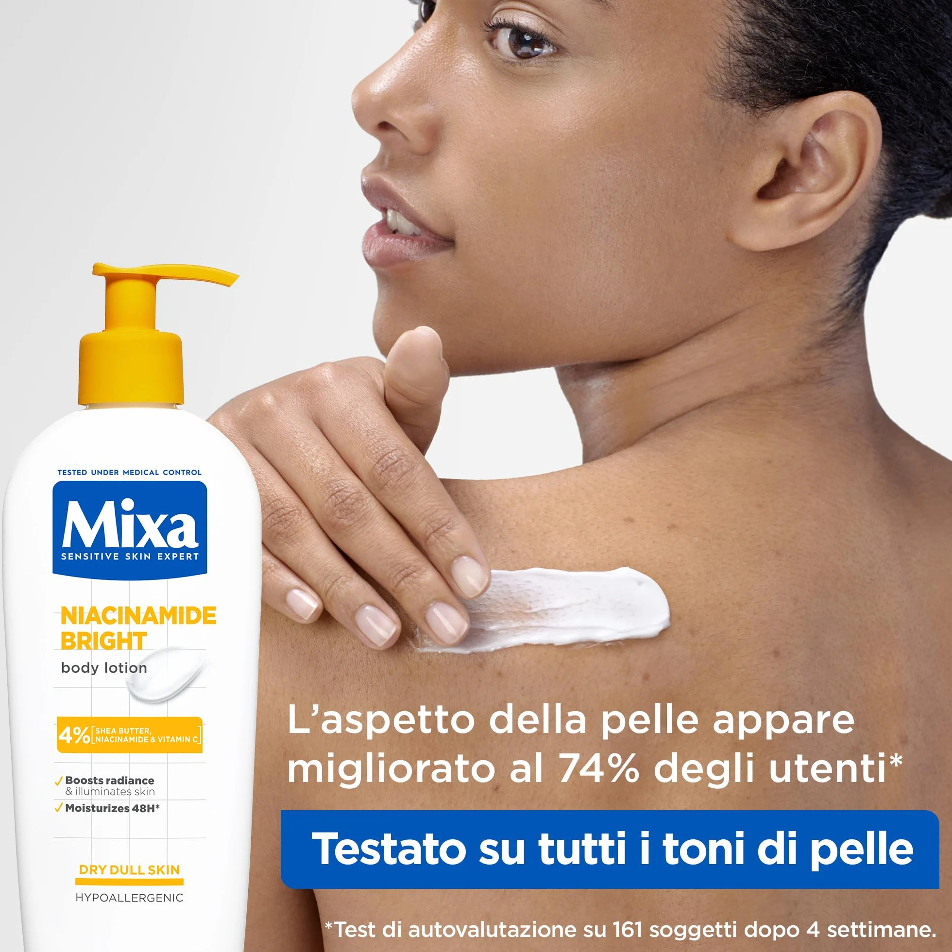 Mixa Niacinamide Bright Lozione corpo 250 ml