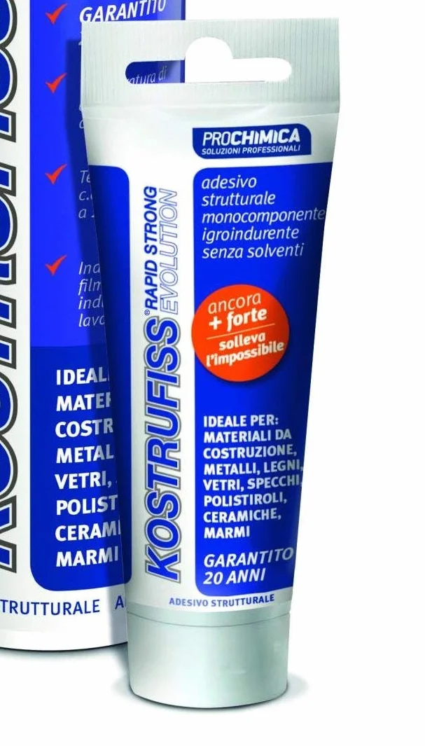 Prochimica adesivo strutturale monocomponente igroindurente rapid strong evolution 80ml
