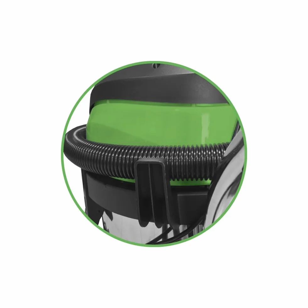 Ribimex Aspiratore per Solidi e Liquidi Aspirix Serie Pro 60 L 2 Motori 1000 W PRASP61LX2
