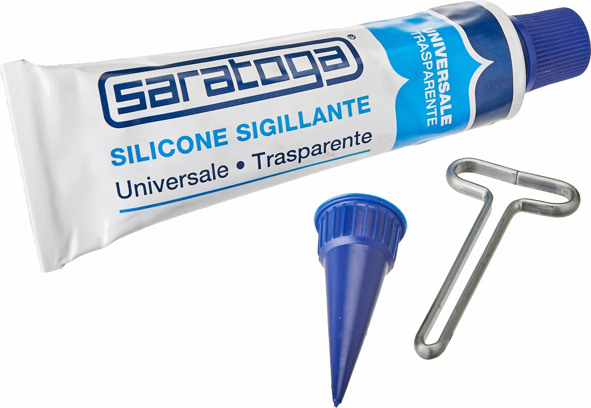 SARATOGA Silicone Universale Antimuffa Trasparente 60 ml