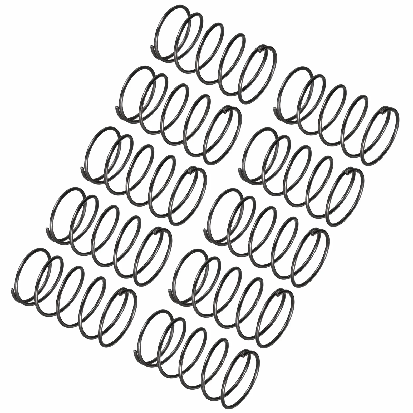 QUARKZMAN Piccolo Compressione Molla x 10pz Acciaio Estensione 1.2mm Filo Diametro 20mm OD 35mm Libero Lunghezza Nero
