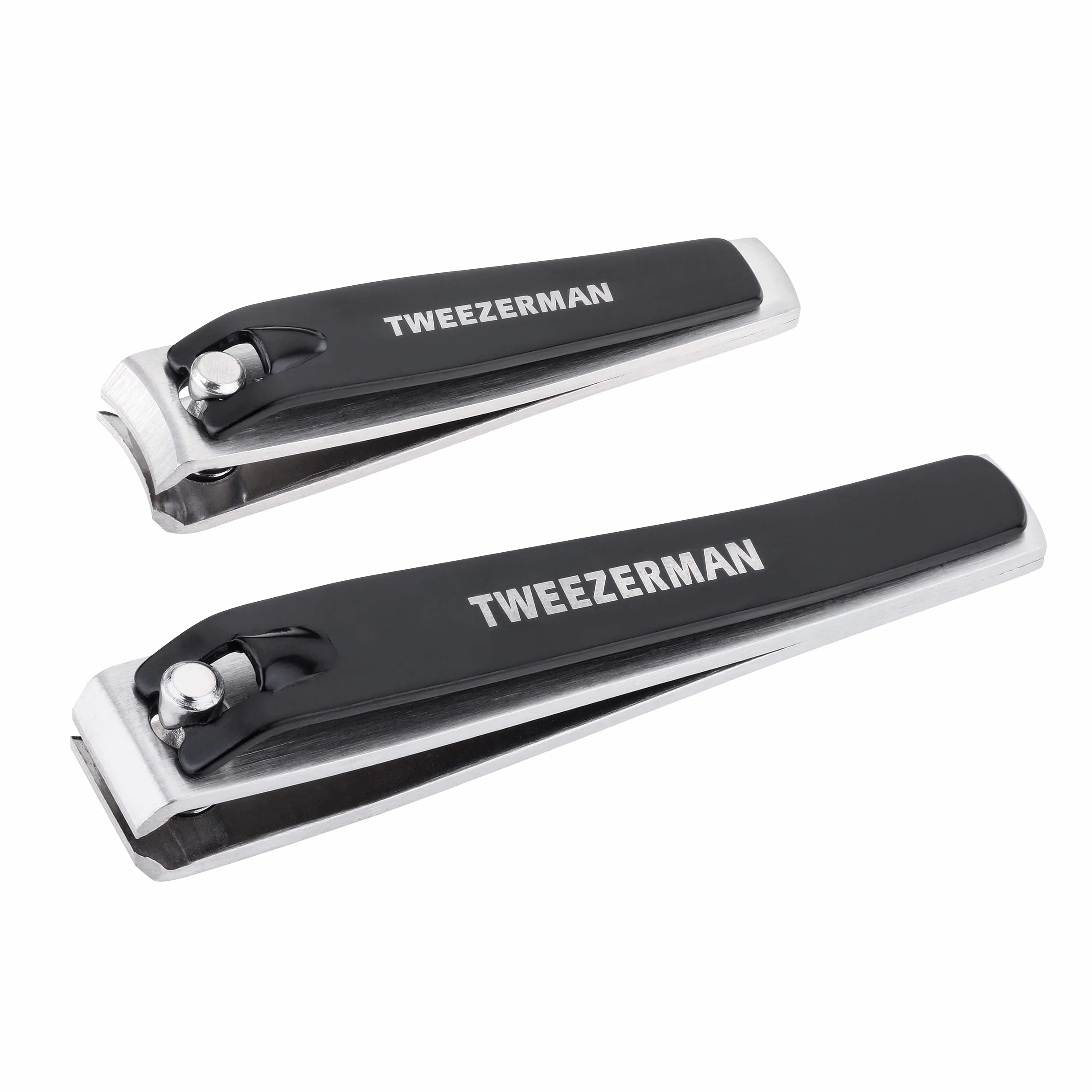 TWEEZERMAN Tagliaunghie e set (taglio preciso di unghie di mani e piedi, lame arrotondate, robusto ed ergonomico, acciaio inox)