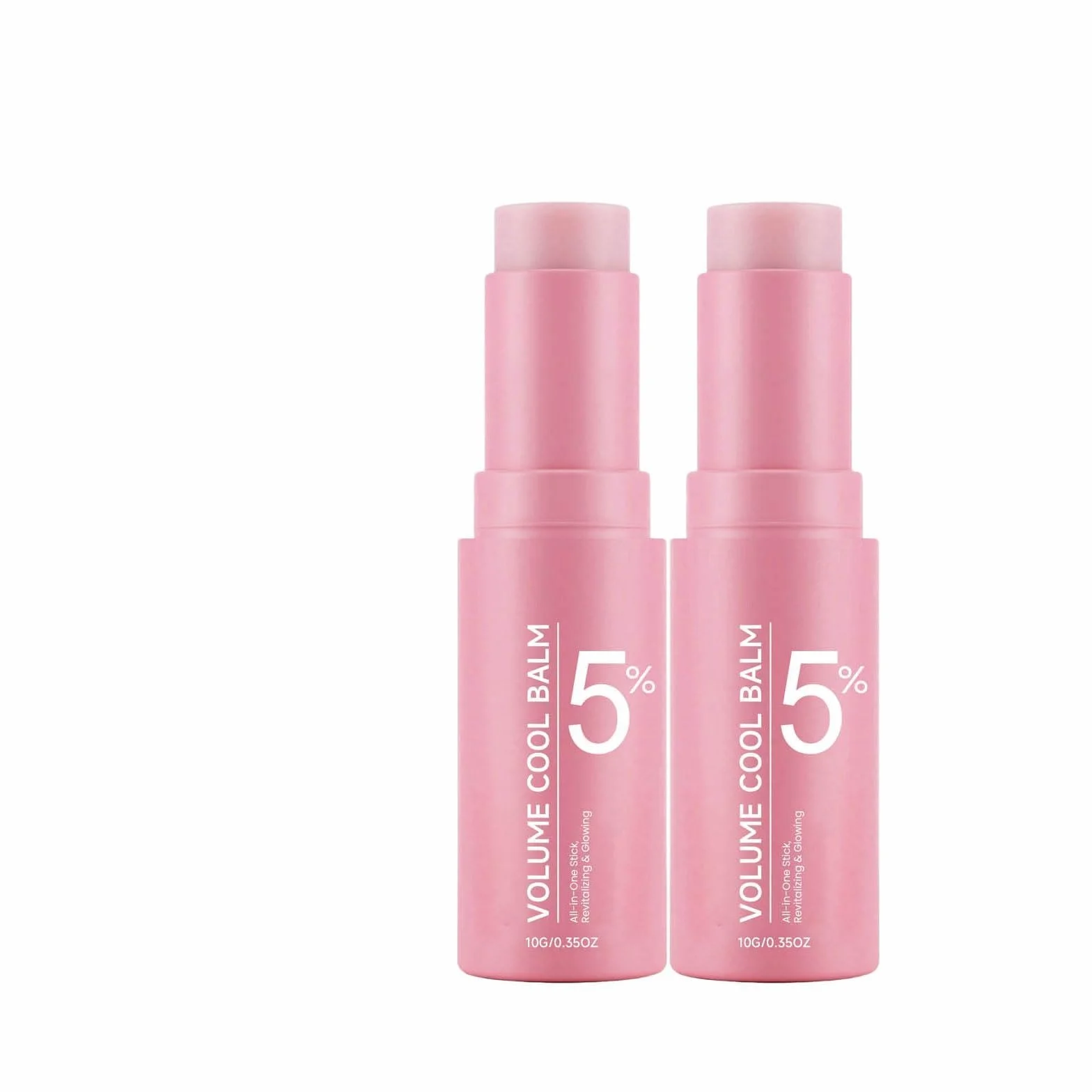 PDRNs Pink Collagen Volume Multi Balm Stick - Penna anti-rughe e idratante per viso, labbra, occhi, collo, base trucco, nutre intensamente per una pelle liscia e dall'aspetto sano