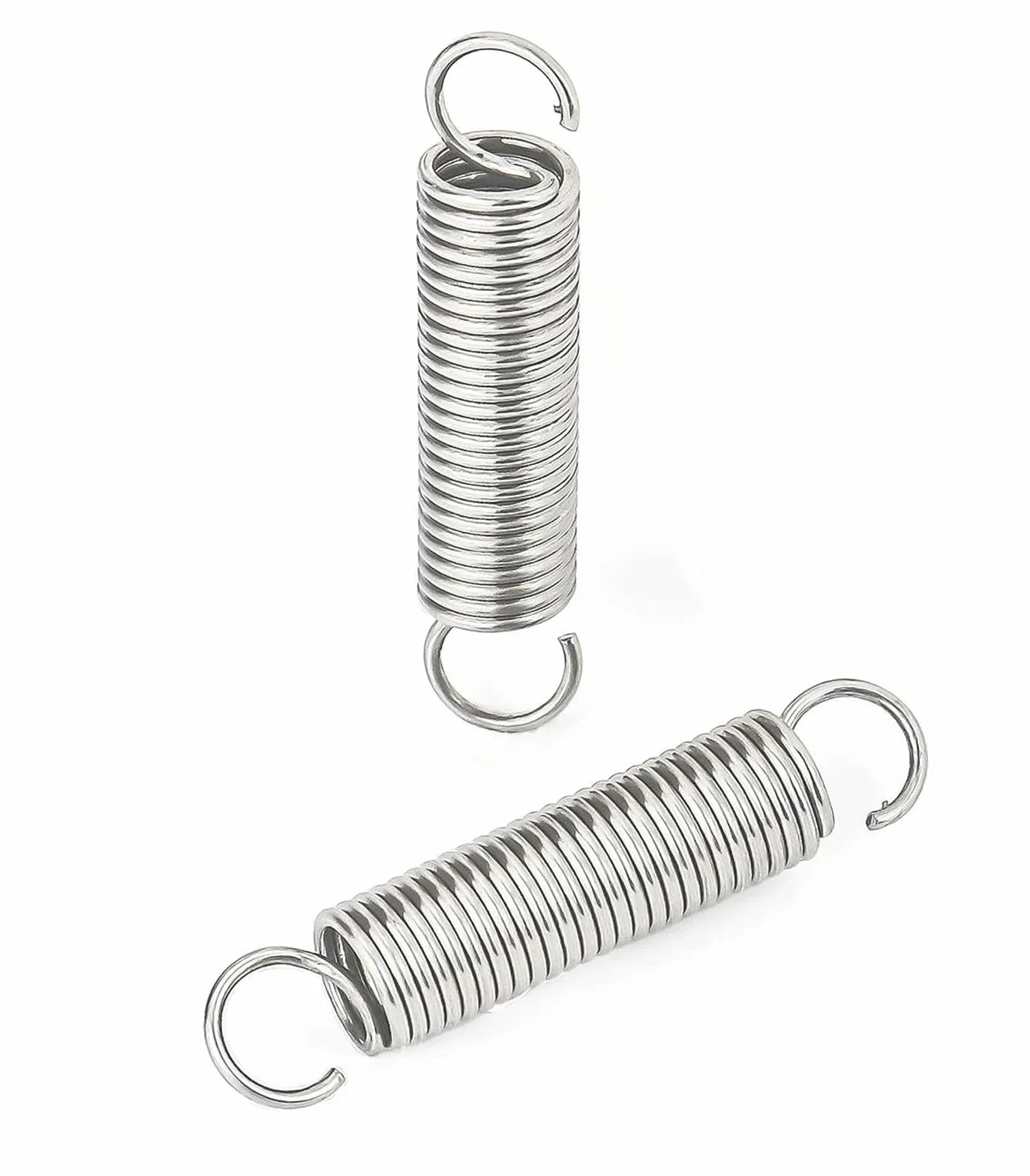 Molla a trazione con Doppio Gancio Acciaio inossidabile 0.7mm Filo Diametro 7mm OD 50mm Lunghezza