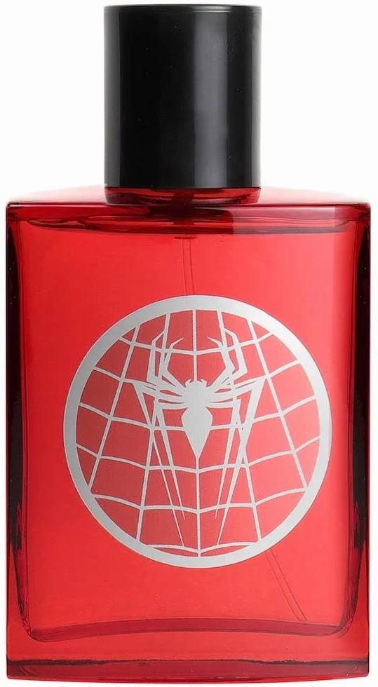 Spiderman - Profumo per bambini in bottiglia di vetro fresco (100 ml) - Regalo Marvel per ragazzi, profumi per bambini e adulti
