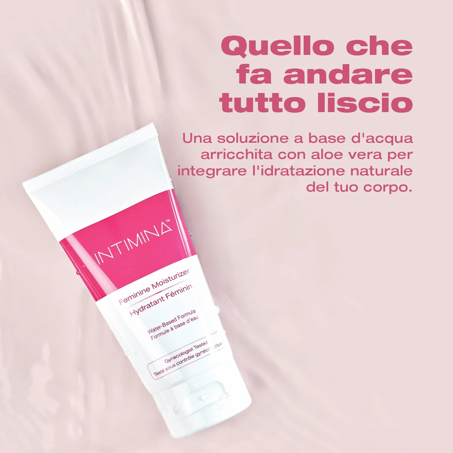 INTIMINA Feminine Moisturizer - Idratante vaginale - Gel lubrificante personale per donne
