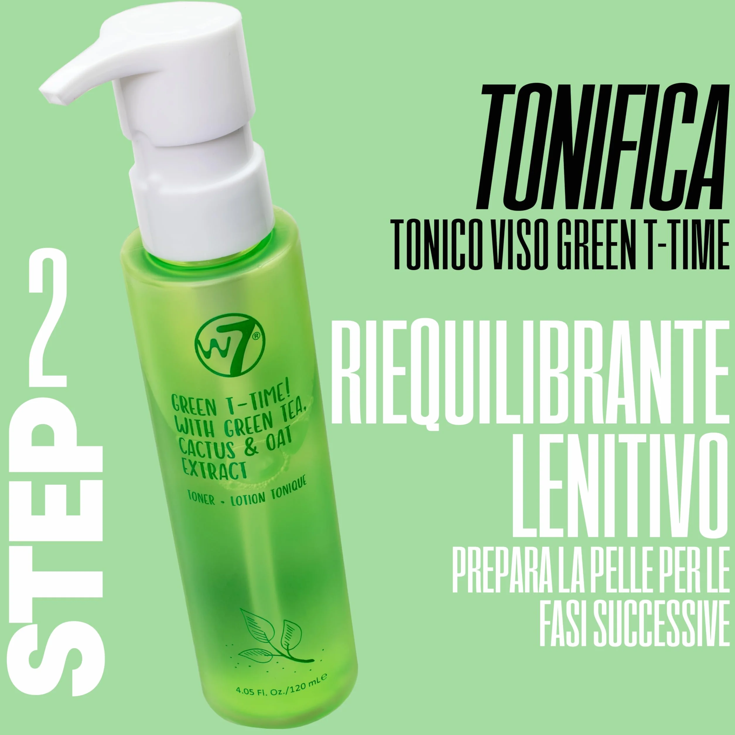 W7 Confezione regalo cosmetici viso fai da te - Crema idratante, siero, tonico, detergente e maschera labbra - Kit skincare fai da te per una pelle bella e naturale.