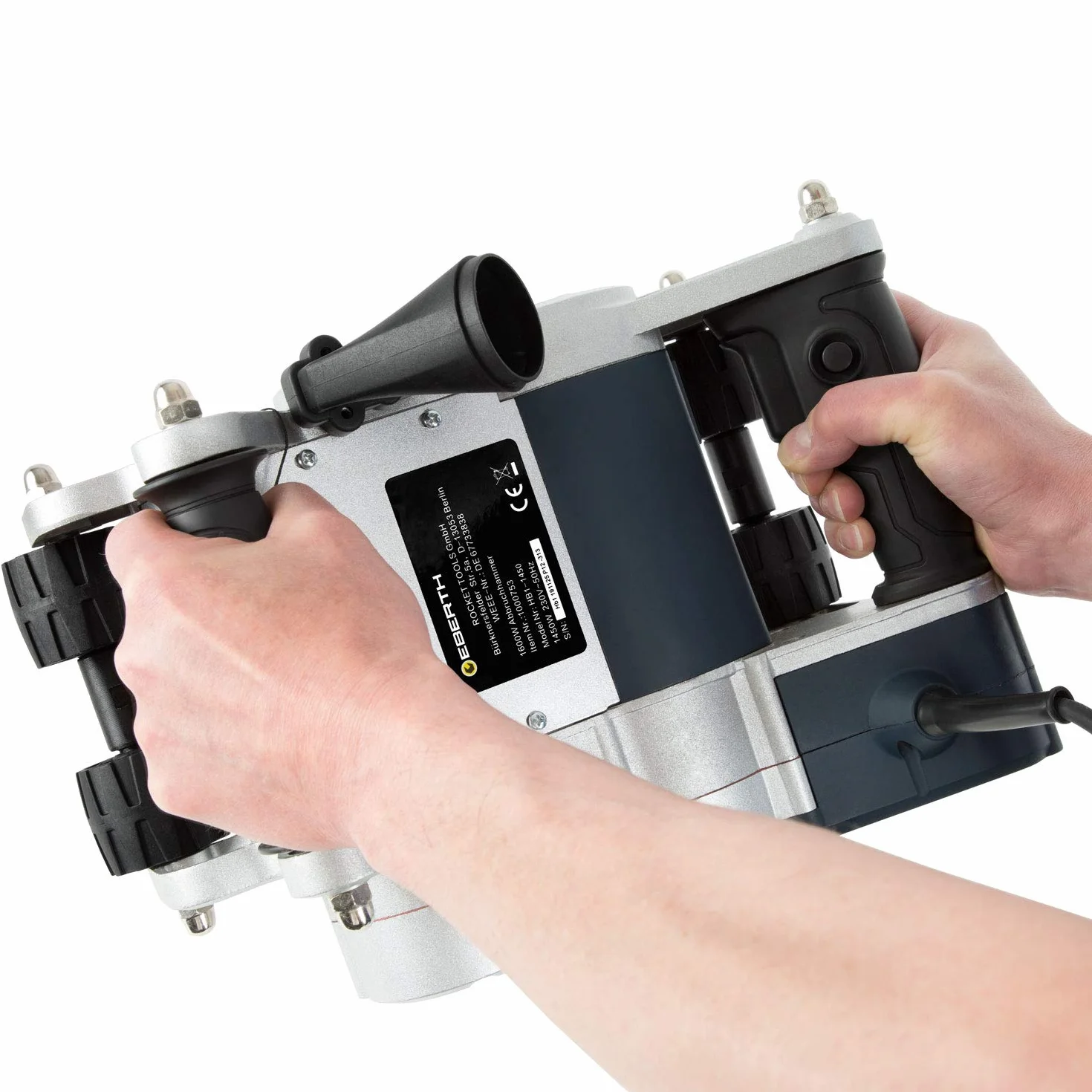 EBERTH Scanalatore da muro 1450 watt fresa calcestruzzo 25-35 mm profondità taglio 30-40 mm larghezza 30-40 mm