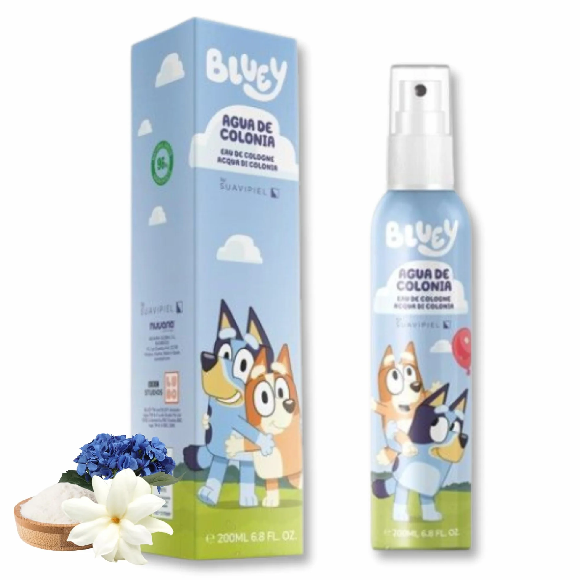 Acqua di Colonia per Bambini 200 ml | Profumo per Bambini e Ragazze +3 Anni | Fragranza Fresca e Divertente | Profumo Frutale e Floreale | Ideale per l'uso quotidiano