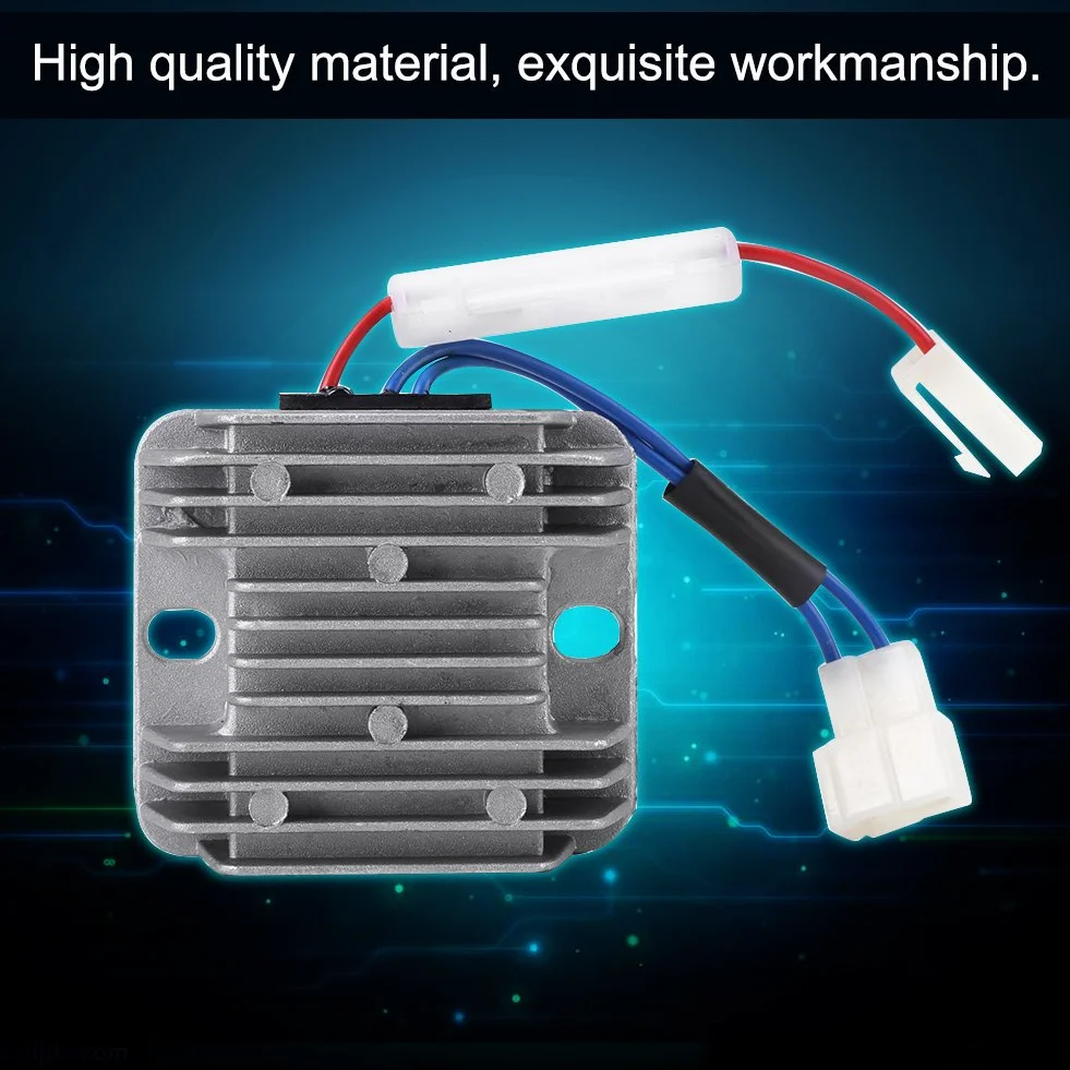 Regolatore di tensione 178F 186F DC12V 2 spine 3 fili alluminio AVR generatore per KDE3500 5000 6500 6700