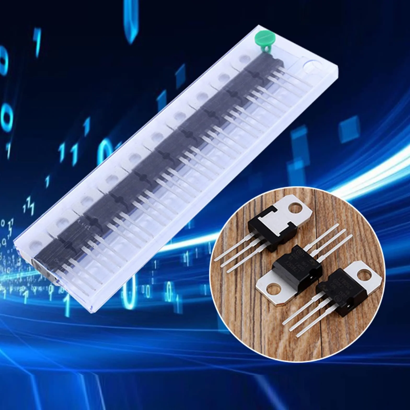 7805 Regolatore di Tensione 5V 1.5A L7805 LM7805 10 Pz