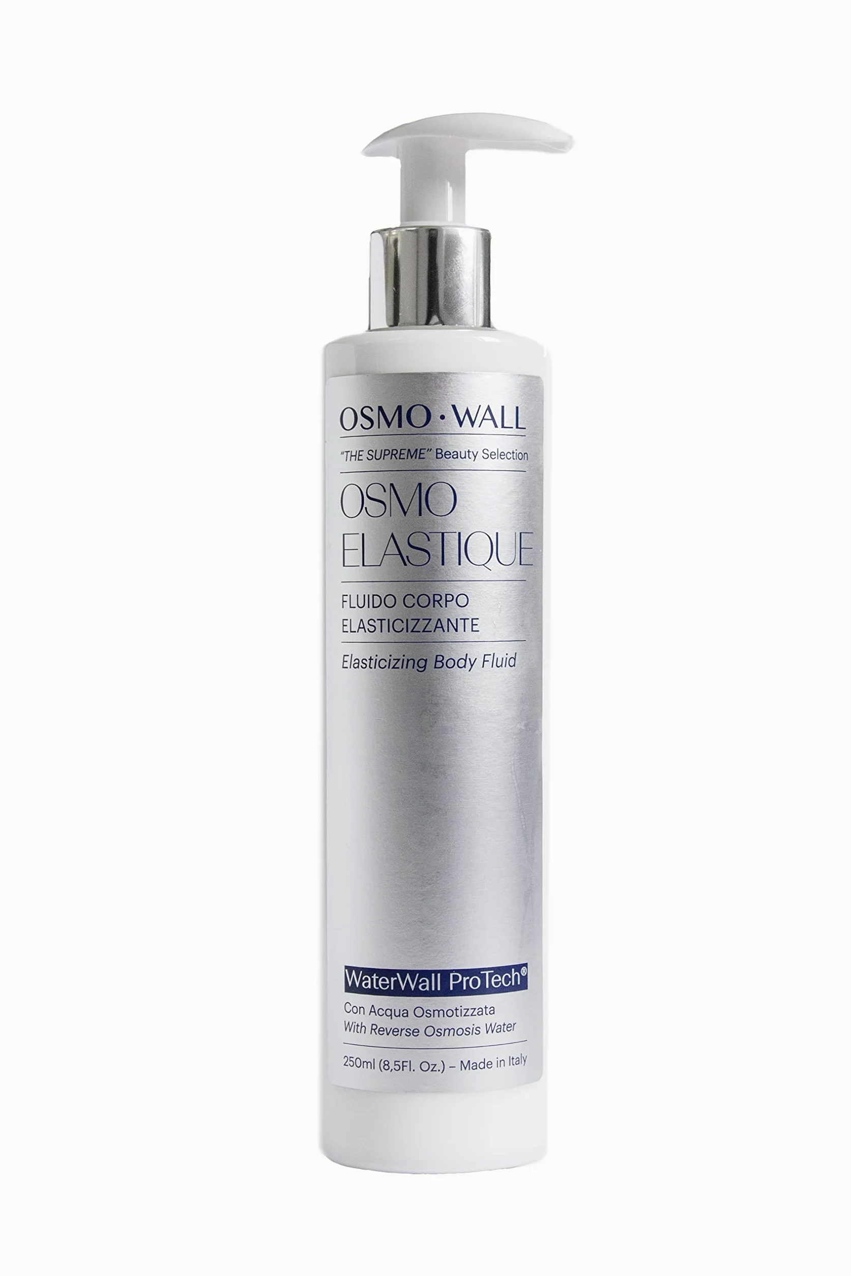 Osmowall OSMO ELASTIQUE Fluido Corpo Elasticizzante, Idratante. Contrasta la formazione delle smagliature e gli inestetismi della cellulite. Ideale durante e dopo la gravidanza. 250 ml