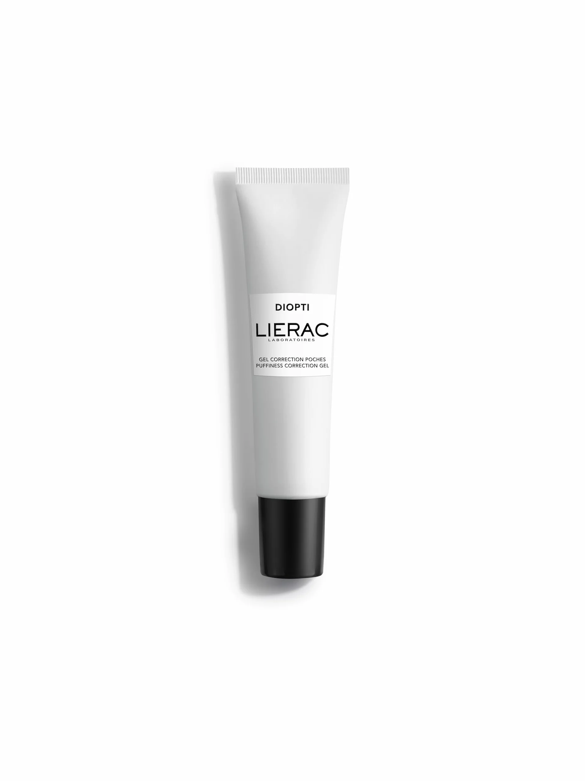 Lierac Diopti Gel Contorno Occhi Correzione Borse Decongestionante, Defaricante e Tonificante, per Tutti i Tipi di Pelle, Formato da 15 ml