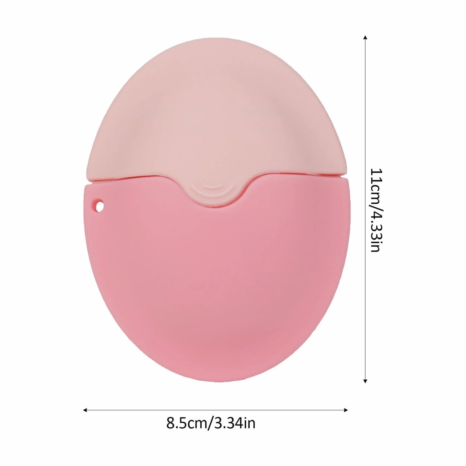 Flacone applicatore arrotolabile, ricaricabile, riutilizzabile, per protezione solare, dimensioni da viaggio, per bambini e adulti (rosa)