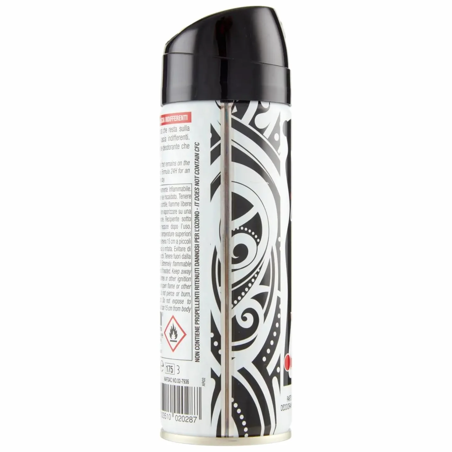 24 X Intesa Deodorante Sex Unisex Tattoo – Deodorante Spray 125 ml + portachiavi gratuito Beni Culinari