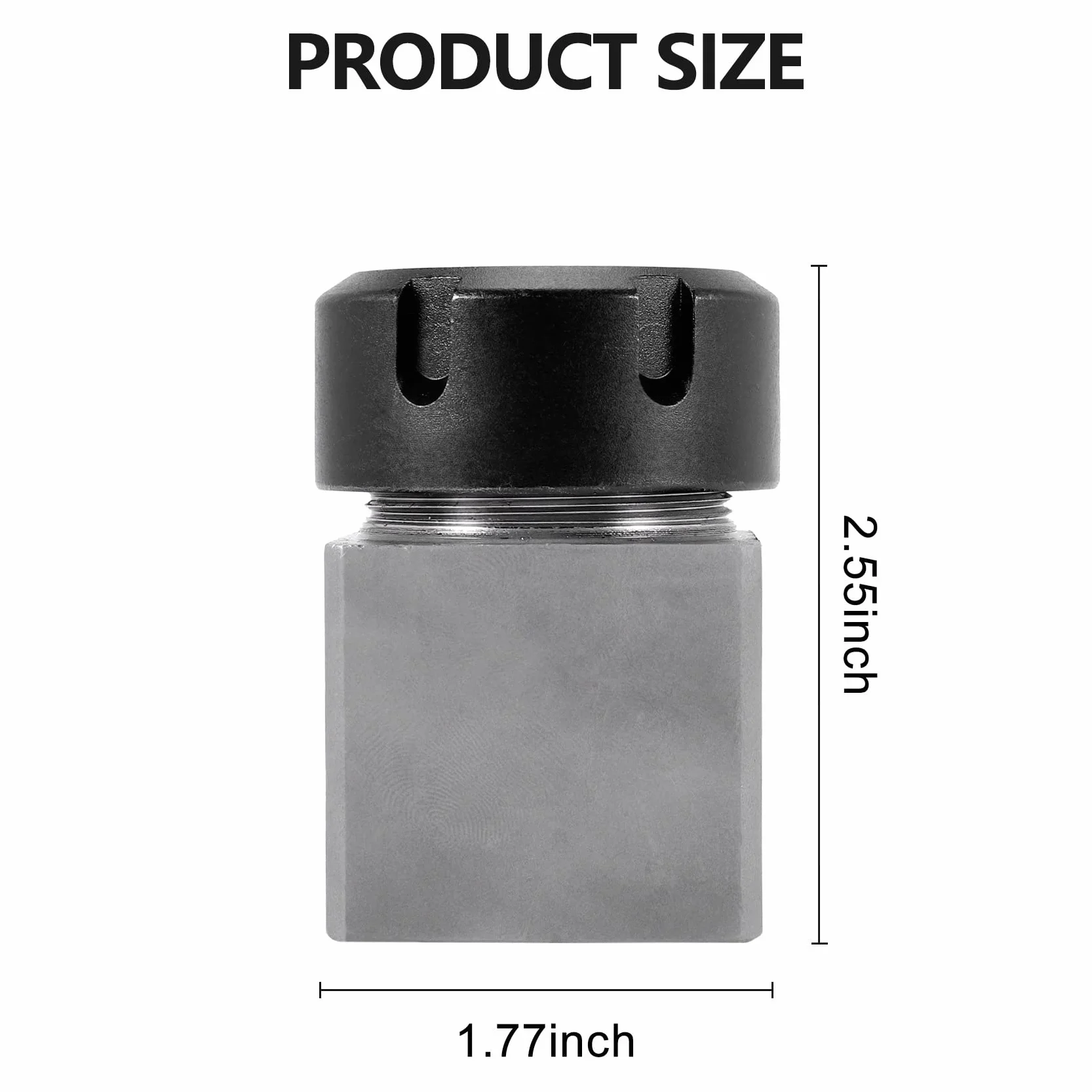 ER32 Collet Chucks Block Set 2 supporti serraggio quadrati esagonali per CNC tornio