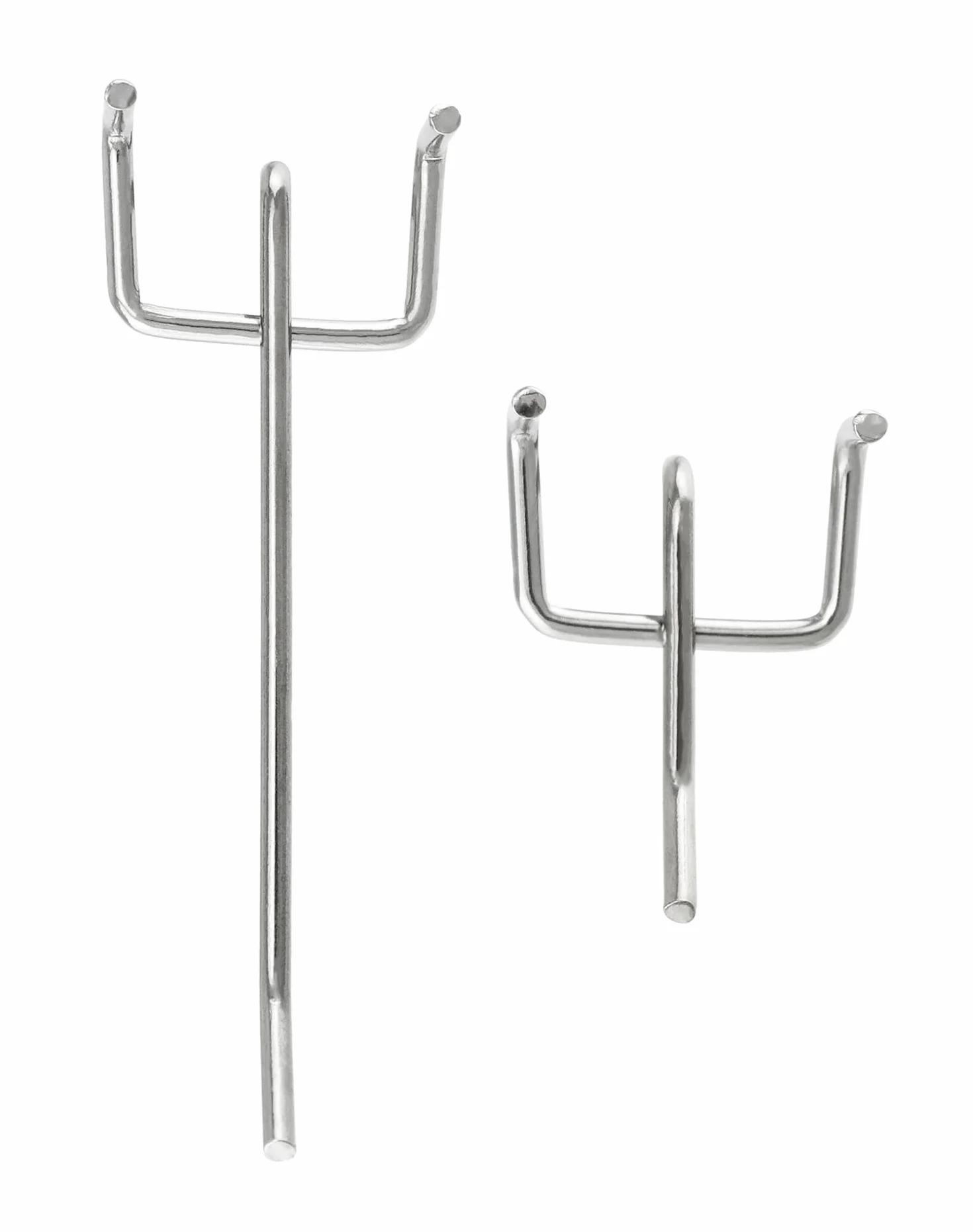 QWORK ganci per pannello forato portautensili 5 cm 10 cm
