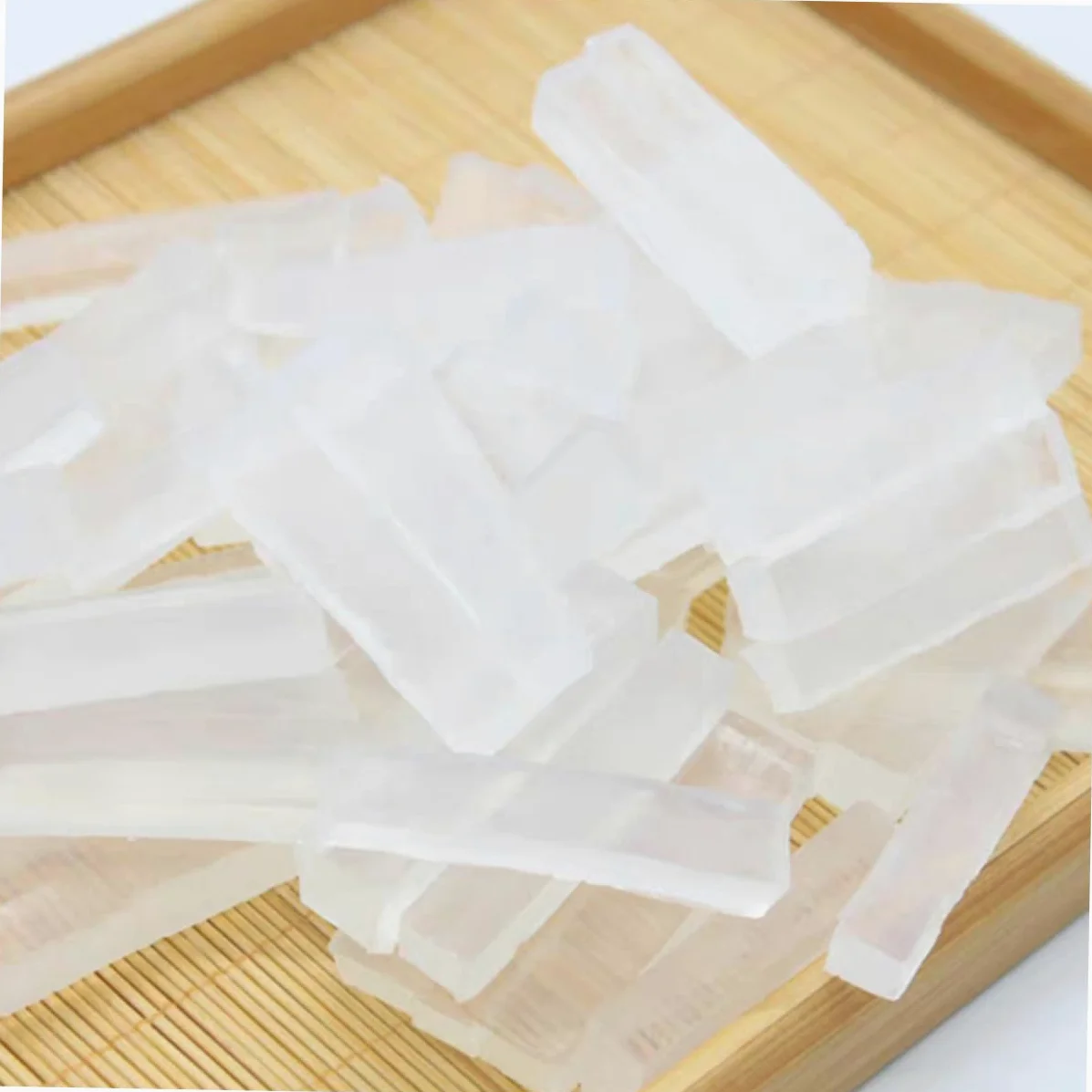 LALAFINA 3borse Base di Sapone di Sapone Trasparente per Fai da Te da Bagno Mani e Viso Arricchito Ingredienti Idratanti Resistente