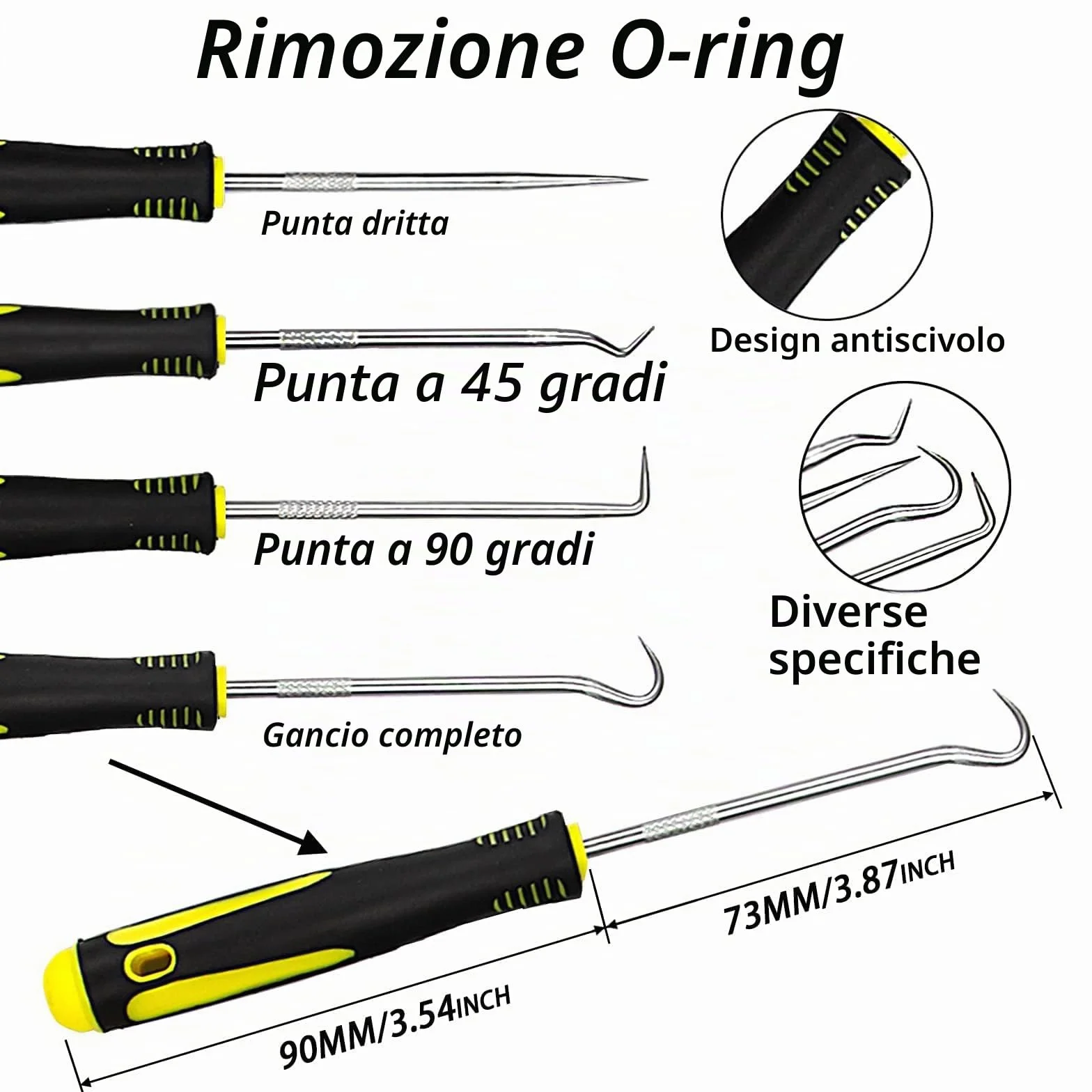 ZDBB O Ring Assortment Kit 1540 Pezzi Gomma Nitrilica Set con Pick per Rubinetto OD 4mm-50mm