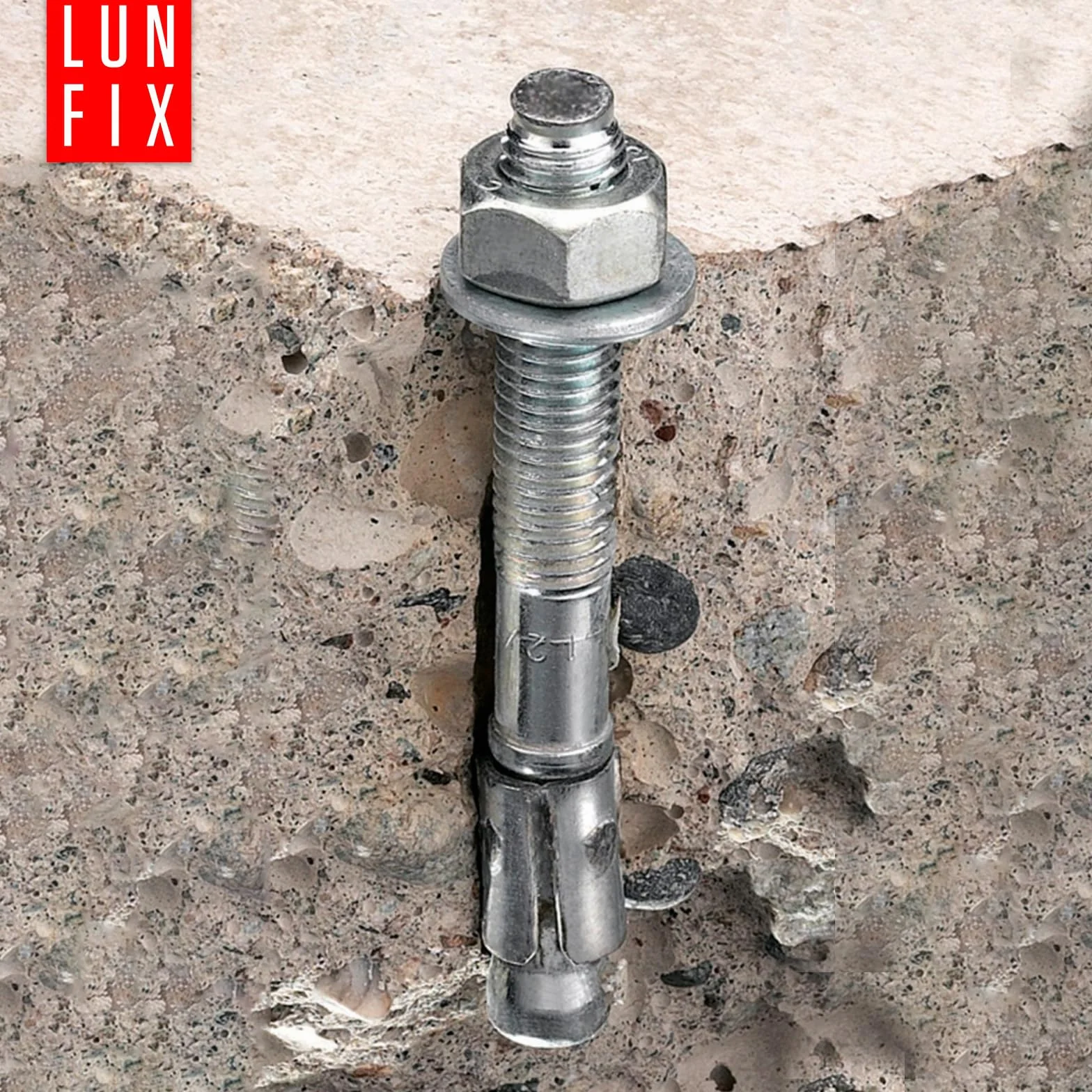 Tasselli Muro 10x100 mm Acciaio Zincato 50 Pezzi Bulloni Espansione Calcestruzzo Tassello Ancorante