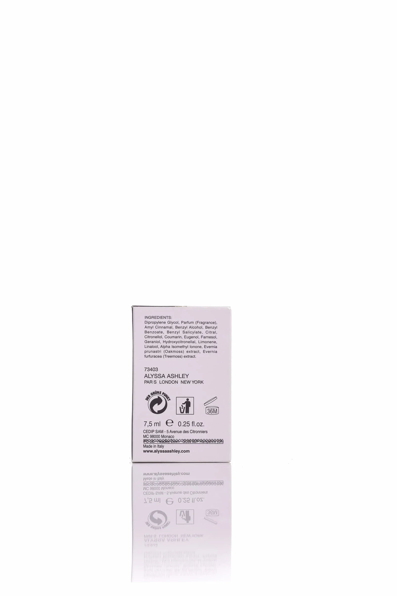 Alyssa Ashley - Musk Parfumed Oil, Profumo, Olio Profumato al Muschio Bianco - 7.5 ml